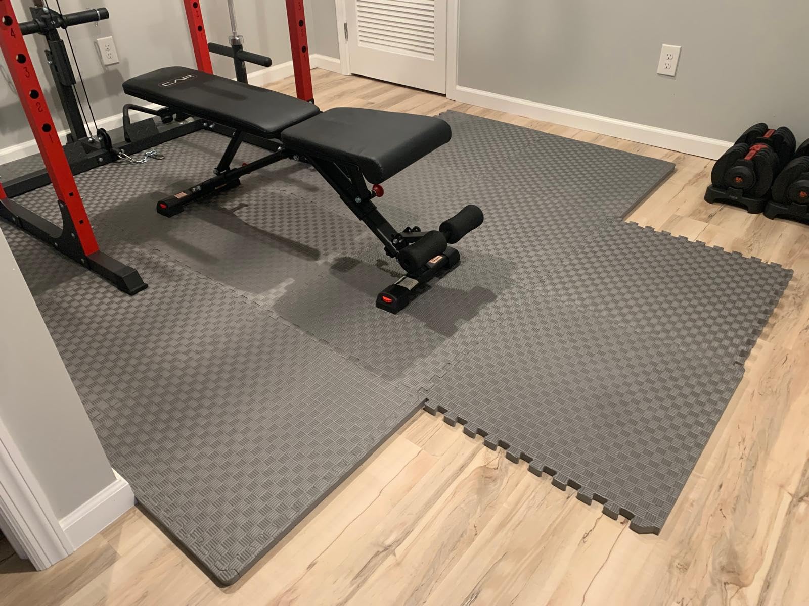 CAP Barbell Multi-Purpose Adjustable Utility Strength Training Weight Bench | Multiple Options Customer Review CAP Barbell Multi-Purpose Adjustable Utility Strength Training Weight Bench | Multiple Options - Customer Photo 1