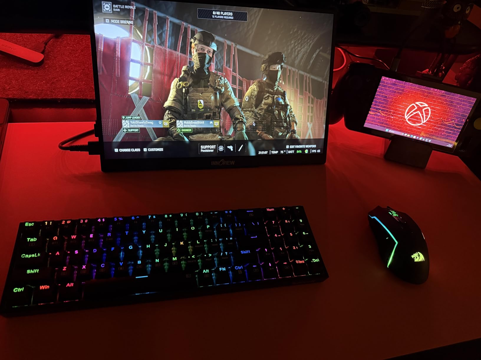 JSAUX Docking Station for ROG Xbox Ally X (2025)/ROG Ally X/ROG Ally/Steam Deck/Legion Go/Legion Go S, 6-in-1 Dock with HDMI 4K@120Hz, Gigabit Ethernet, USB A & USB C 3.2 Gen 1, 100W Charging - HB0609 customer photo 1