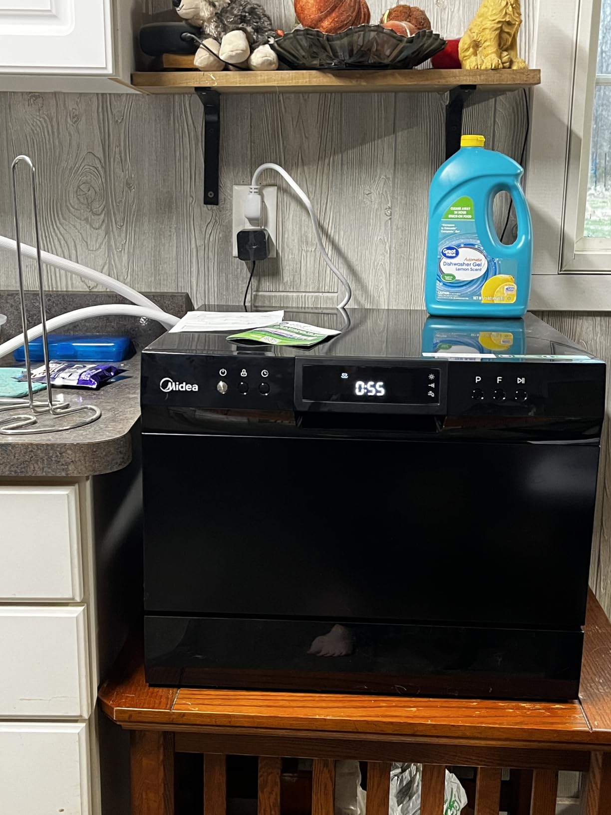 Midea MDC22P2ASS Countertop Dishwasher, 6 Place Settings & 6+2 Washing Cycles Portable Dishwashers, Energy Star Dish Washer for Dorm, RV & Apartment, Silver Customer Review Midea MDC22P2ASS Countertop Dishwasher, 6 Place Settings & 6+2 Washing Cycles Portable Dishwashers, Energy Star Dish Washer for Dorm, RV & Apartment, Silver - Customer Photo 3