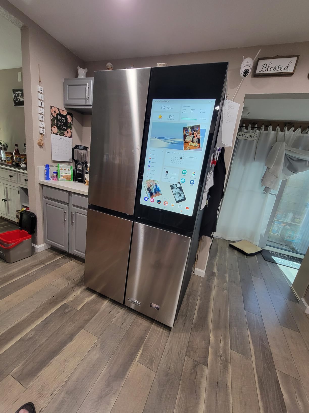 Samsung RF29DB9900QD 29 Cu. Ft. Stainless 4-Door French Door Smart Refrigerator with Family Hub customer photo 2