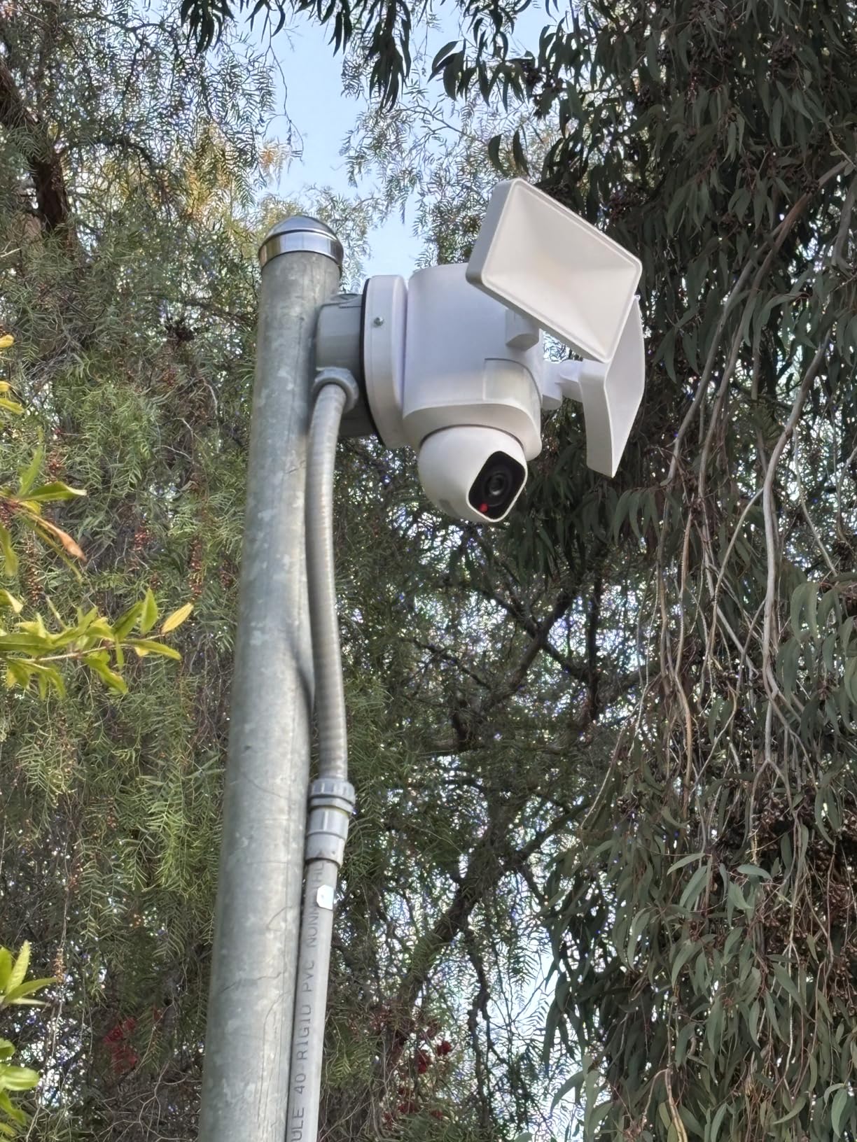 eufy Security Floodlight Camera E30, Security Camera Outdoor, 360° Pan and Tilt, AI Detection and Tracking, 2K Video, 2.4GHz Wi-Fi, 2,000 Lumens, Custom Voice and Light Alerts, 24/7 Recording customer photo 2