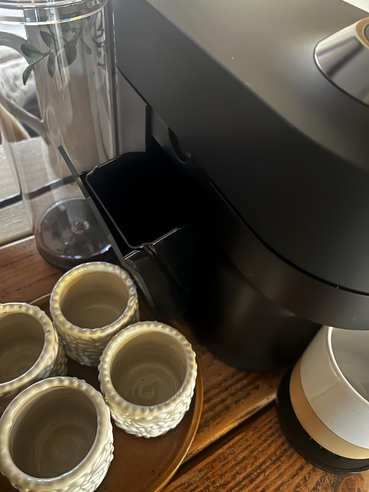 Nespresso Vertuo Pop+ Coffee and Espresso Maker by De'Longhi, Black Matte with Dark Chrome - Customer Photo 2
