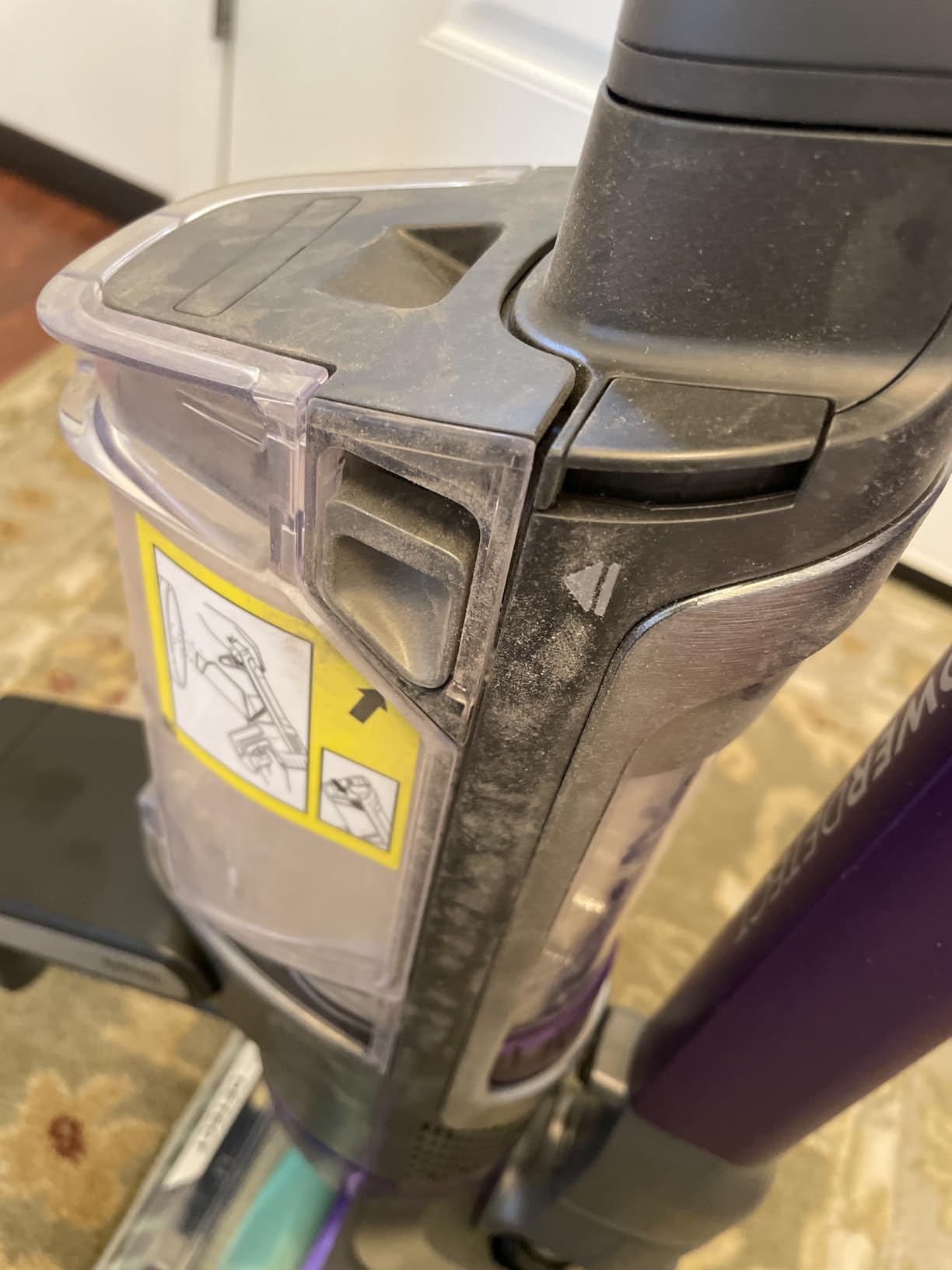 Shark PowerDetect Cordless Stick Vacuum, Powerful Suction, HEPA Filtration, 70-Minute Runtime, Carpet & Hard Floor, Portable, XL Dust Cup, Stick Vacuum for Pet Hair, Dark Gray, IP1251 - Customer Photo 1