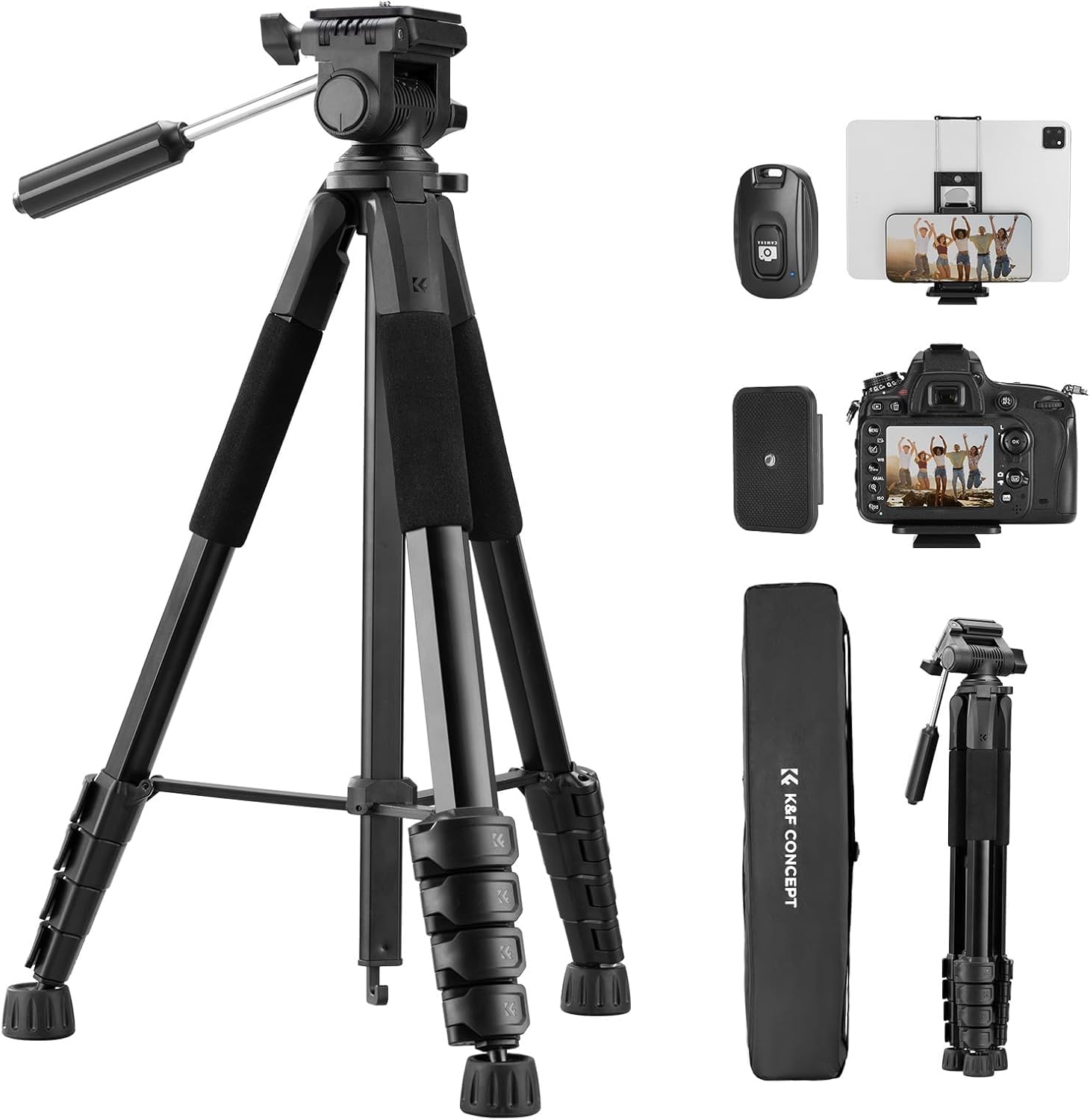 K&F CONCEPT Camera Tripod, 75