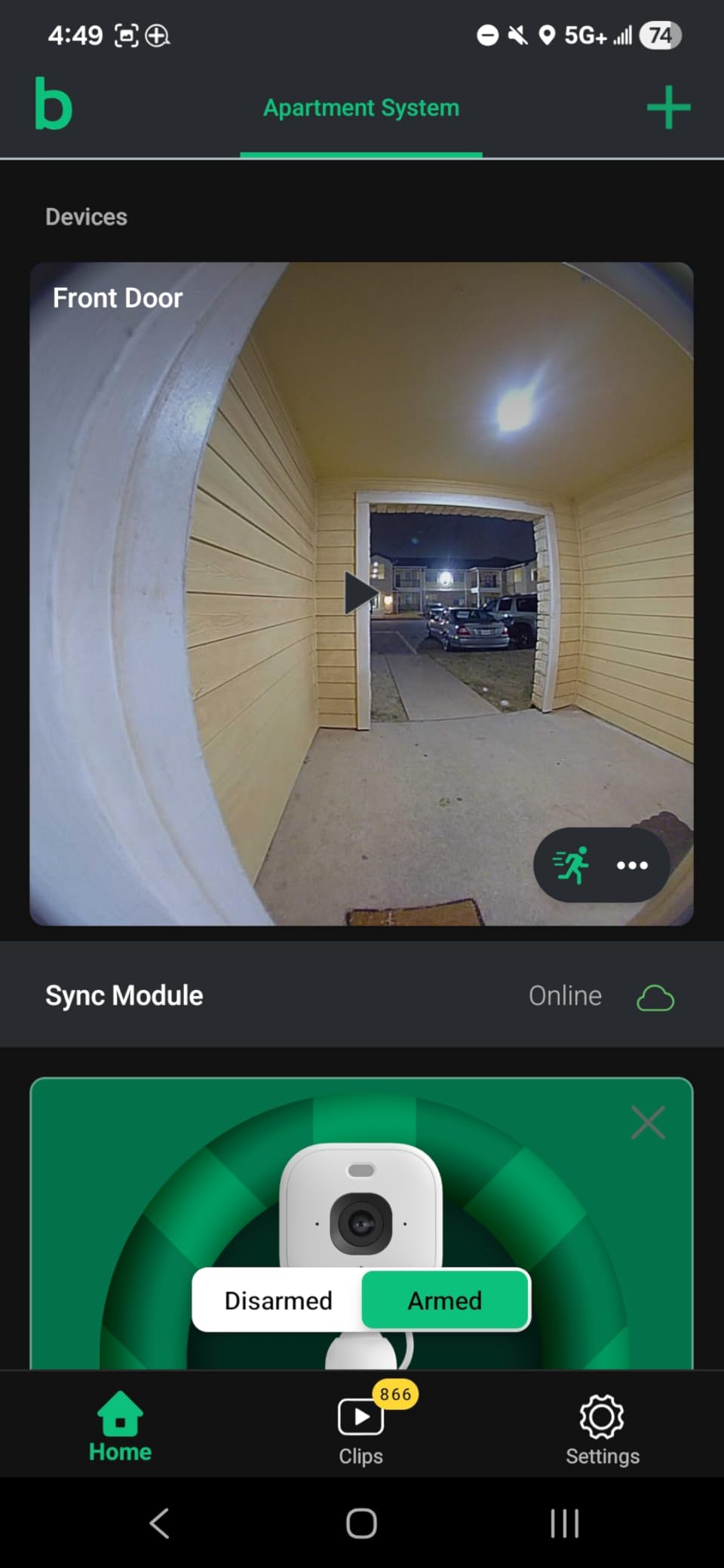 Blink Video Doorbell (newest model) - Head-to-toe HD view, two-year battery life, and simple setup. Sync Module Core included - System (Black) customer photo 2