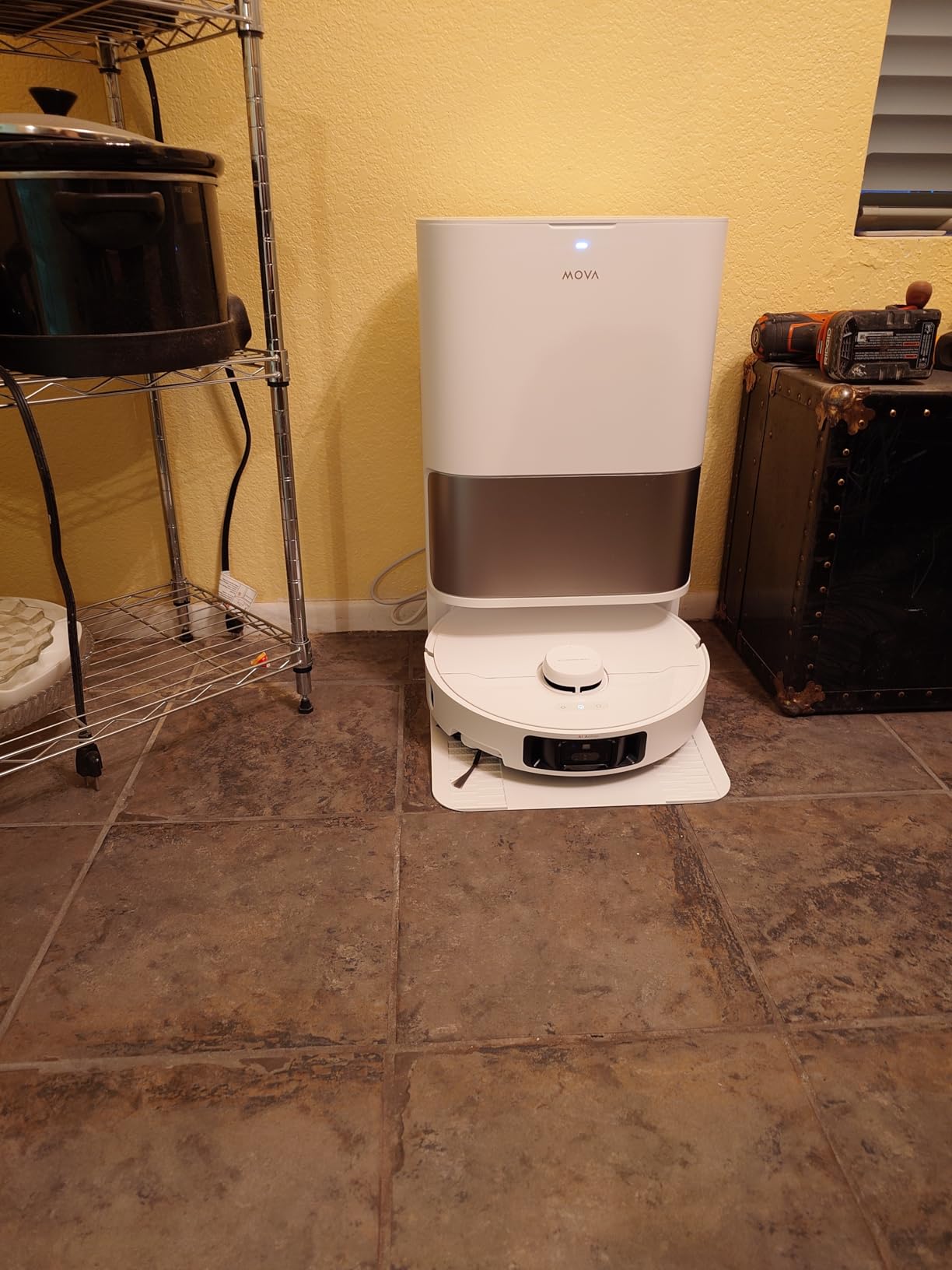 Mova P10 Pro Ultra Robot Vacuum and Mop 13,000Pa Suction, 140F Hot Water Auto Mop Washing & Drying, Dual Spinning Extenable Mop,10.5mm Lifting for Carpet, 360Obstacle Avoidance, App Control - Customer Photo 2