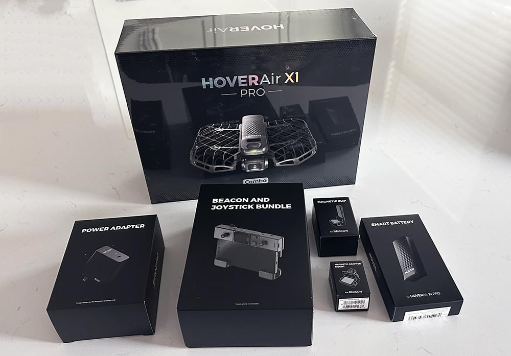 HOVERAir X1 PRO 4K Drone with Camera, Foldable Action Flying Camera with 42 KM/H Follow Speed, 15+ Fully Automatic Flight Modes, Fly Anywhere with OmniTerrain, SmoothCapture 2.0 (Standard) - Customer Photo 2