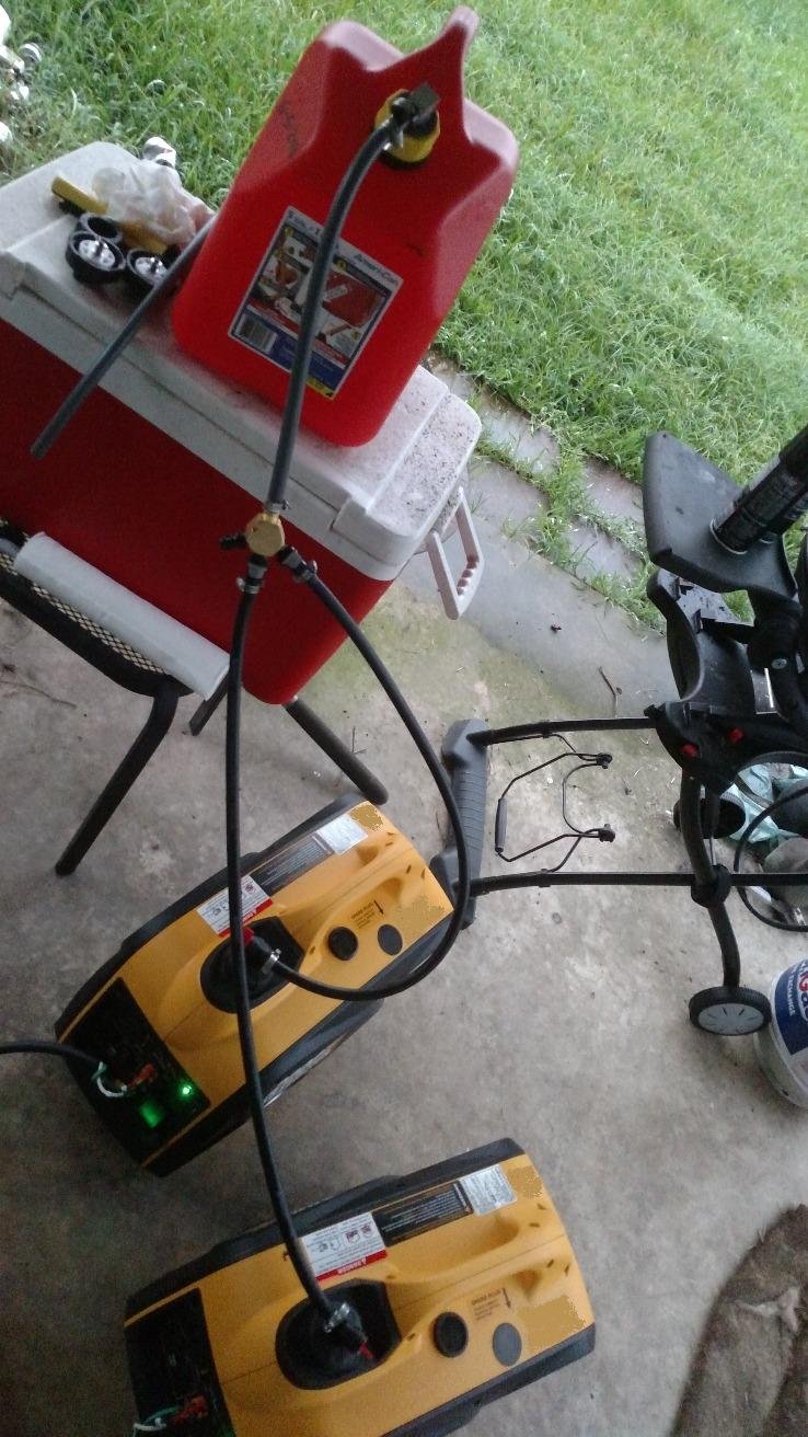 WEN 2800-Watt Inverter Generator, Quiet, Portable, and Lightweight with Fuel Shut Off and CO Watchdog (56280iX) - Customer Photo 2
