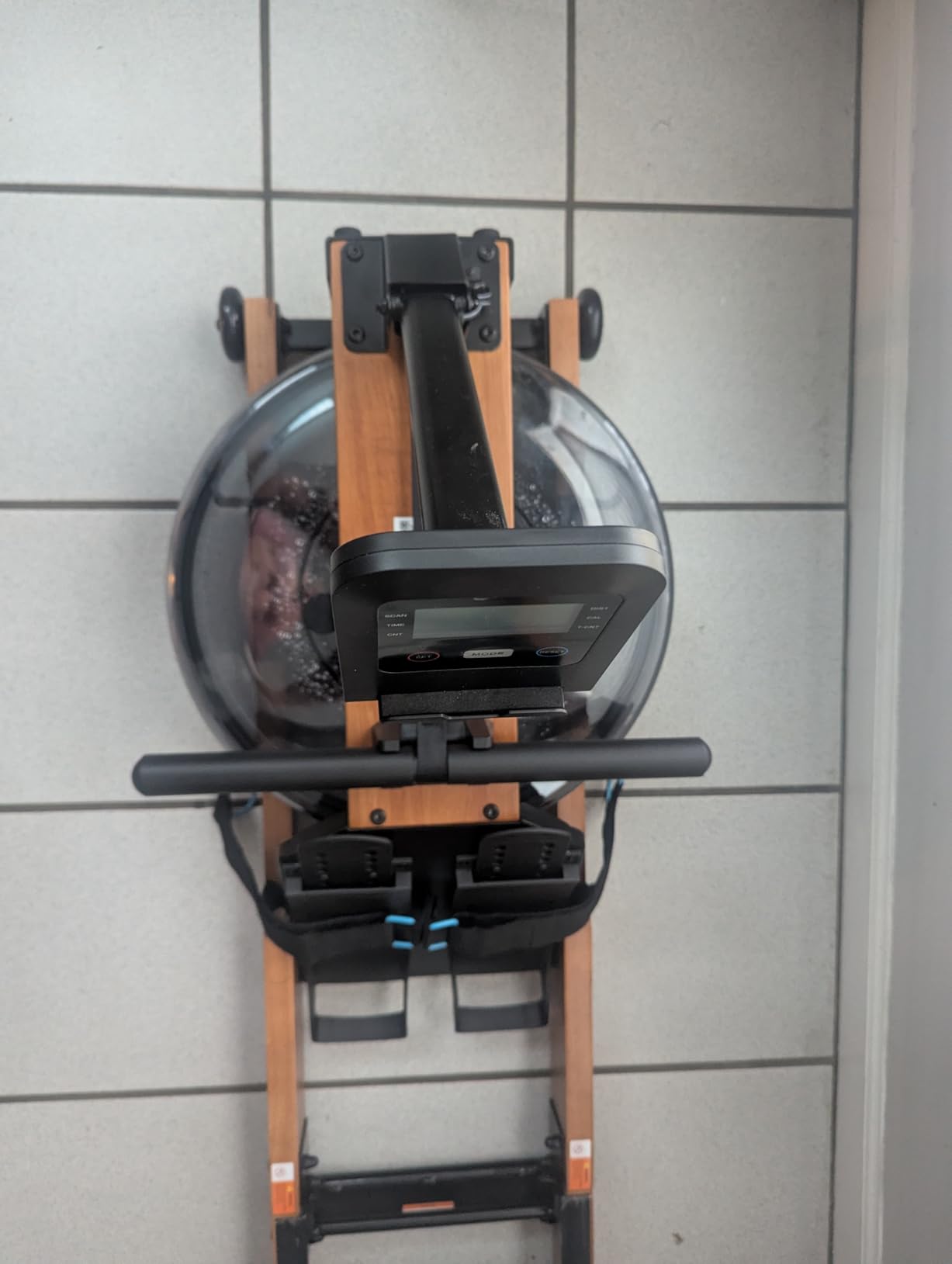 MERACH Water Rowing Machines for Home, Foldable Row Machine with 400LBS Weight Capacity, Dedicated Monitor and Comfortable Seat, Free MERACH App for Immersive Water Rower Customer Review MERACH Water Rowing Machines for Home, Foldable Row Machine with 400LBS Weight Capacity, Dedicated Monitor and Comfortable Seat, Free MERACH App for Immersive Water Rower - Customer Photo 1