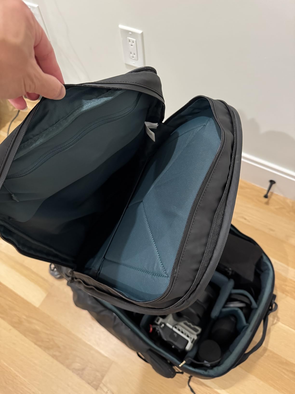 PGYTECH 2-in-1 Roller Camera Backpack, DSLR/SLR/Mirrorless Bag for Travel Photographers - Customer Photo 1