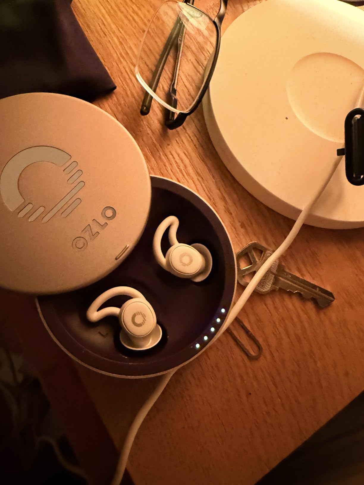 Ozlo Sleepbuds® | Comfortable Side Sleeper Headphones | Up to 10 Hours of Bluetooth LE Streaming | Science-Backed Sleep Sounds | Snore Blocking Comfortable Earbuds customer photo 2