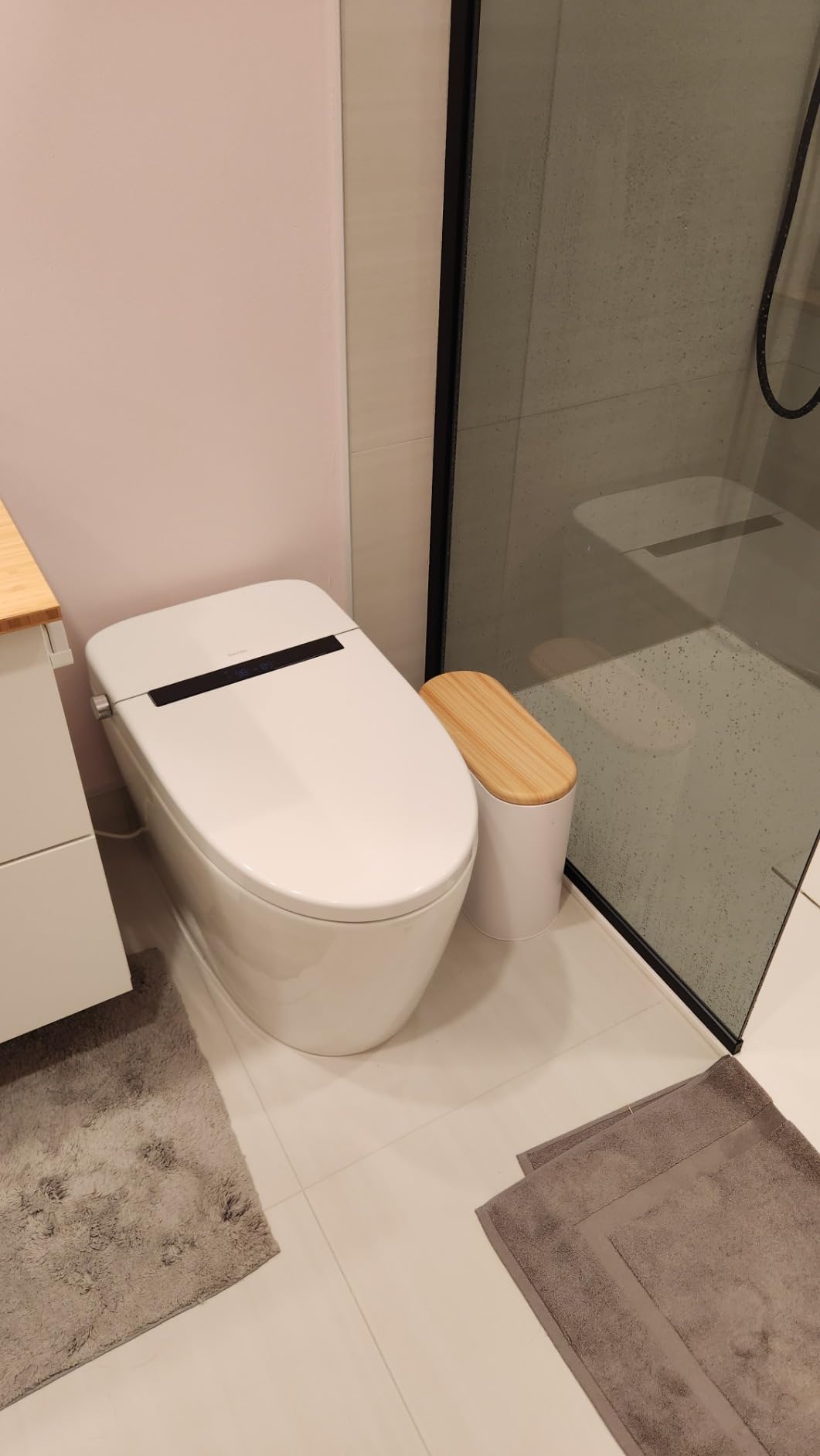 DeerValley Smart Toilet with Bidet Built in - Powerful Auto Flush, Auto Open/Close Lid, Heated Seat & Instant Warm Water Bidet, LED Display, Deodorization, 12 DeerValley Smart Toilet with Bidet Built in - Powerful Auto Flush, Auto Open/Close Lid, Heated Seat & Instant Warm Water Bidet, LED Display, Deodorization, 12