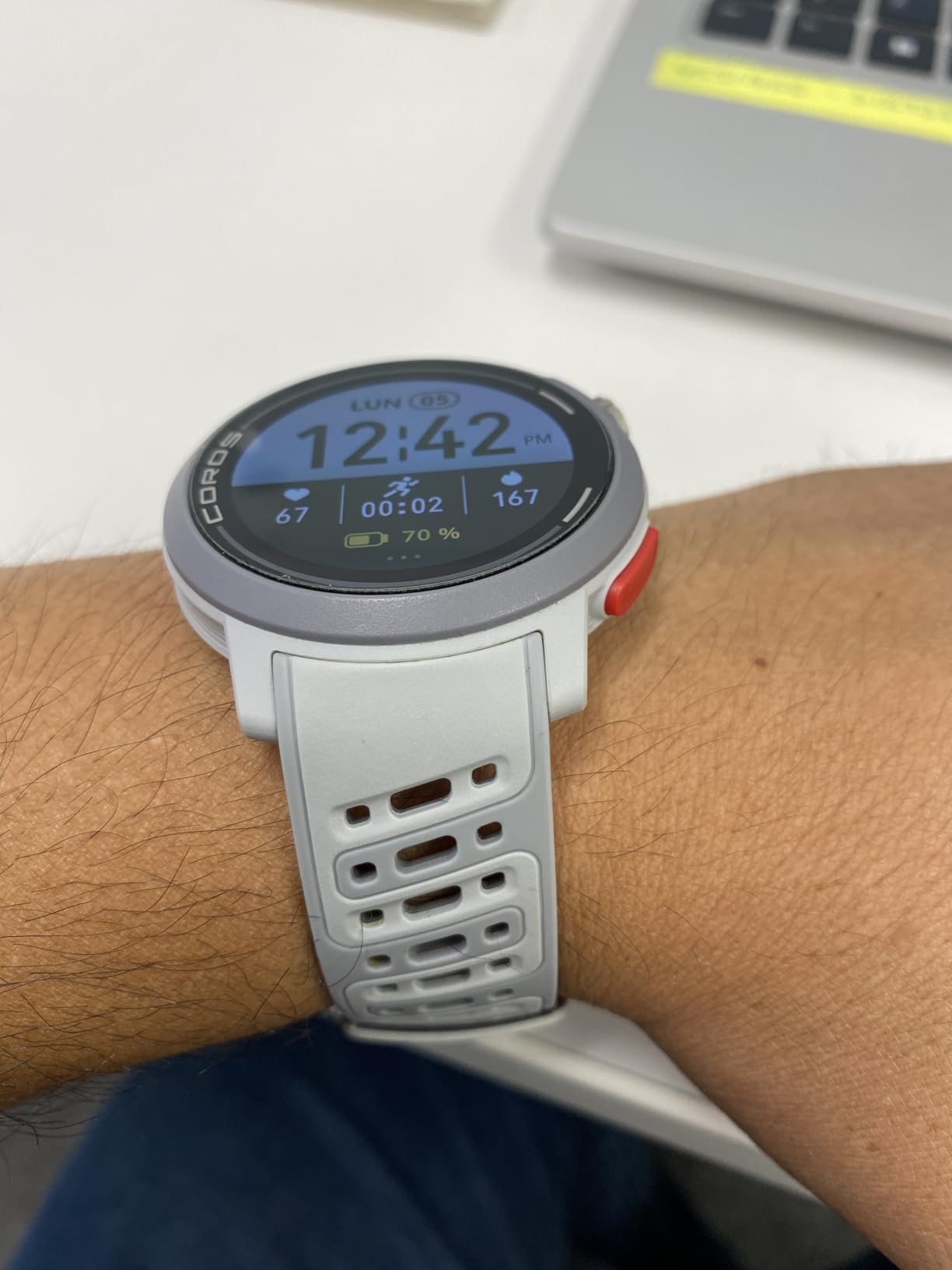 COROS PACE Pro GPS Sport Watch, 1.3-inch AMOLED Touchscreen - Blue customer photo 1
