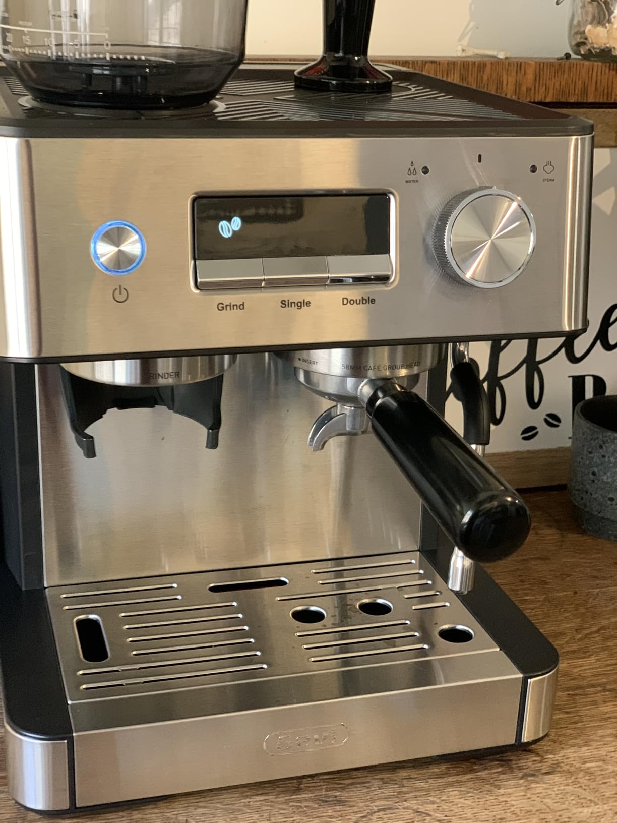 Gevi Espresso Machine with Grinder & Milk Frother, 20 Bar Professional Coffee Maker for Home, Removable Water Tank, Steam Wand, Perfect for Espresso, Cappuccino, Latte Customer Review Gevi Espresso Machine with Grinder & Milk Frother, 20 Bar Professional Coffee Maker for Home, Removable Water Tank, Steam Wand, Perfect for Espresso, Cappuccino, Latte - Customer Photo 1