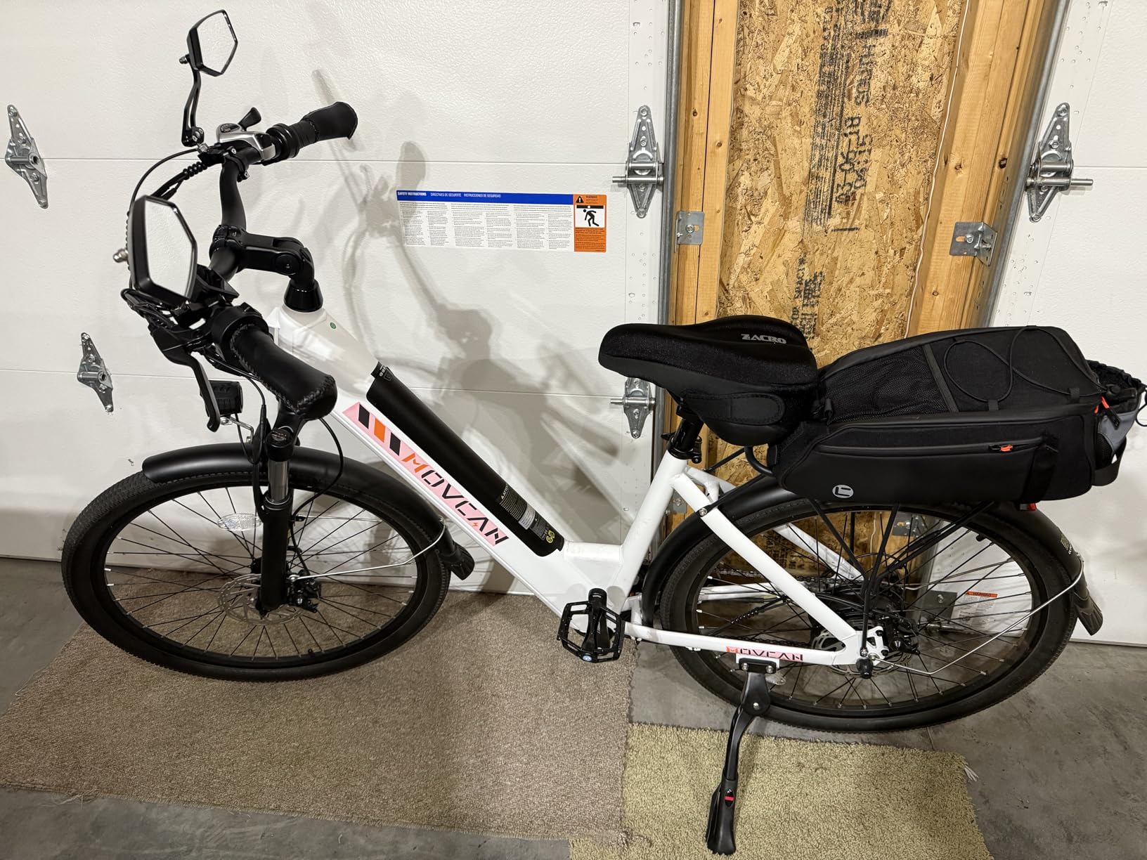 Movcan V80 Electric Bike, 1000W Motor 28MPH Ebike, 48V 13Ah Removeable Battery, 26'' City Cruiser Adult Electric Bicycles up to 70 Miles Customer Review Movcan V80 Electric Bike, 1000W Motor 28MPH Ebike, 48V 13Ah Removeable Battery, 26'' City Cruiser Adult Electric Bicycles up to 70 Miles - Customer Photo 4