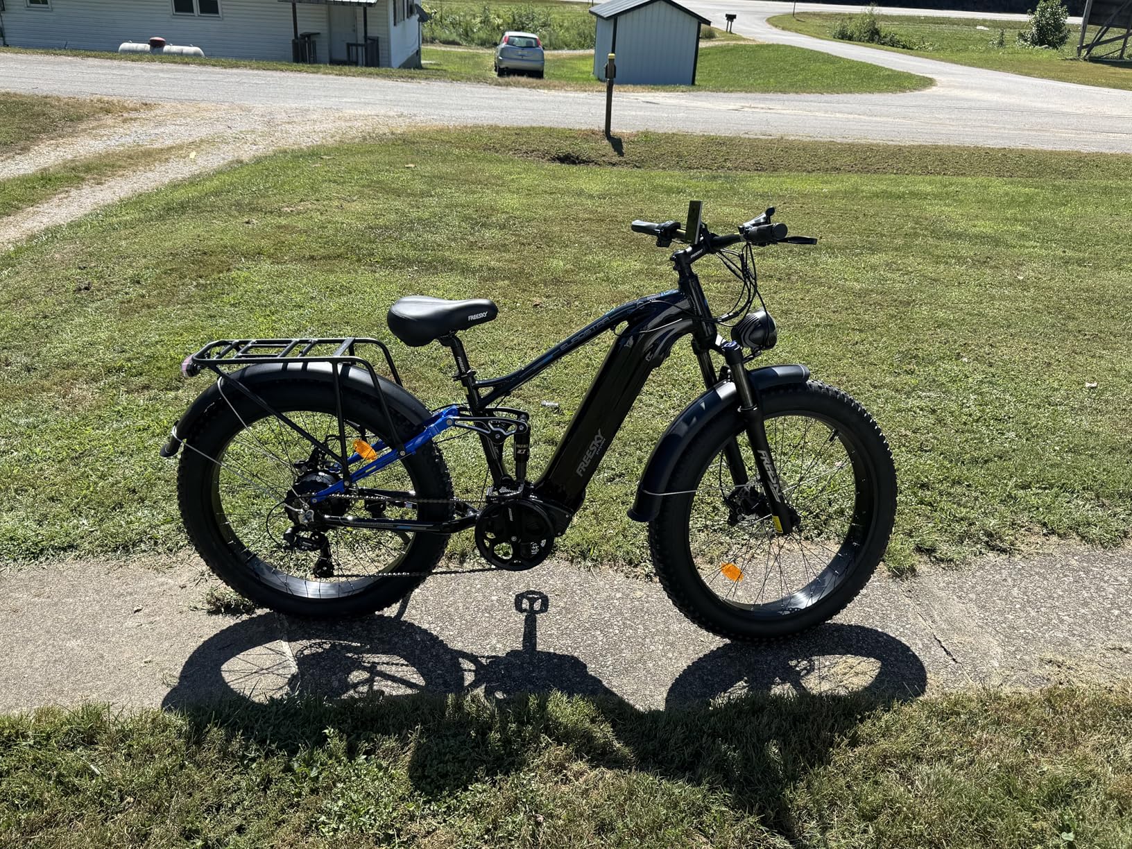 FREESKY 2000W Electric Bike for Adults, 37MPH & 95Miles Range, Dirt All-Terrain Electric Bicycle, 48V 25Ah Removable Battery,26 FREESKY 2000W Electric Bike for Adults, 37MPH & 95Miles Range, Dirt All-Terrain Electric Bicycle, 48V 25Ah Removable Battery,26