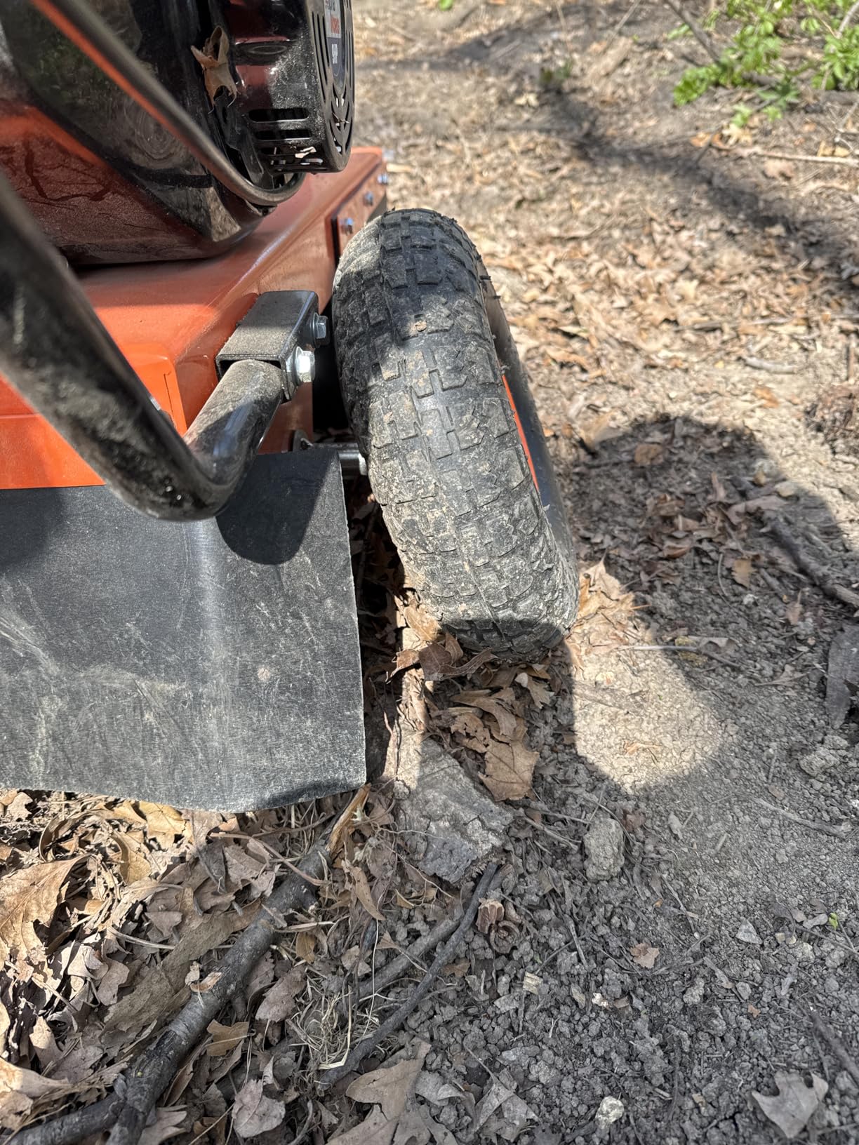 SuperHandy Gas-Powered Stump Grinder with 9HP Engine, Direct Belt Drive, 12-Inch Cutting Depth, 6 Durable Carbide Teeth - Compact and Lightweight customer photo 2
