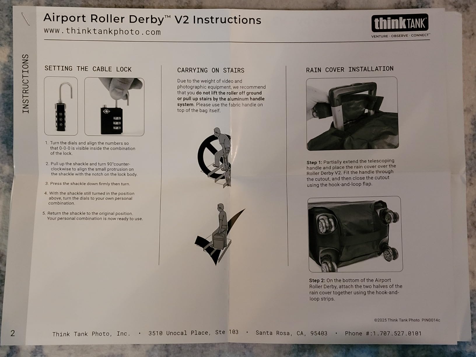 Think Tank Airport Roller Derby V2, 4 Wheel Rolling Carry-On Camera Case - Customer Photo 1