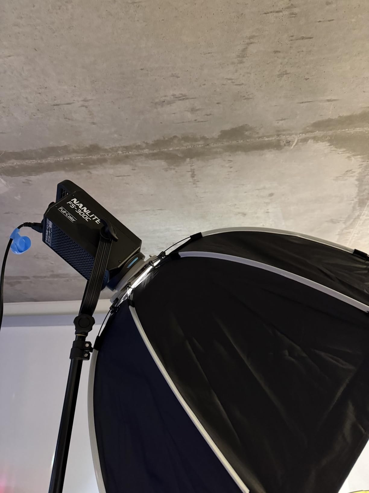 NANLITE FS-300C 300w RGB Studio Spotlight, 2700K-7500K, APP Control,Led Video Light Bowens Mount for Photography, Videography,Live Streamer,Content Creation - Customer Photo 1