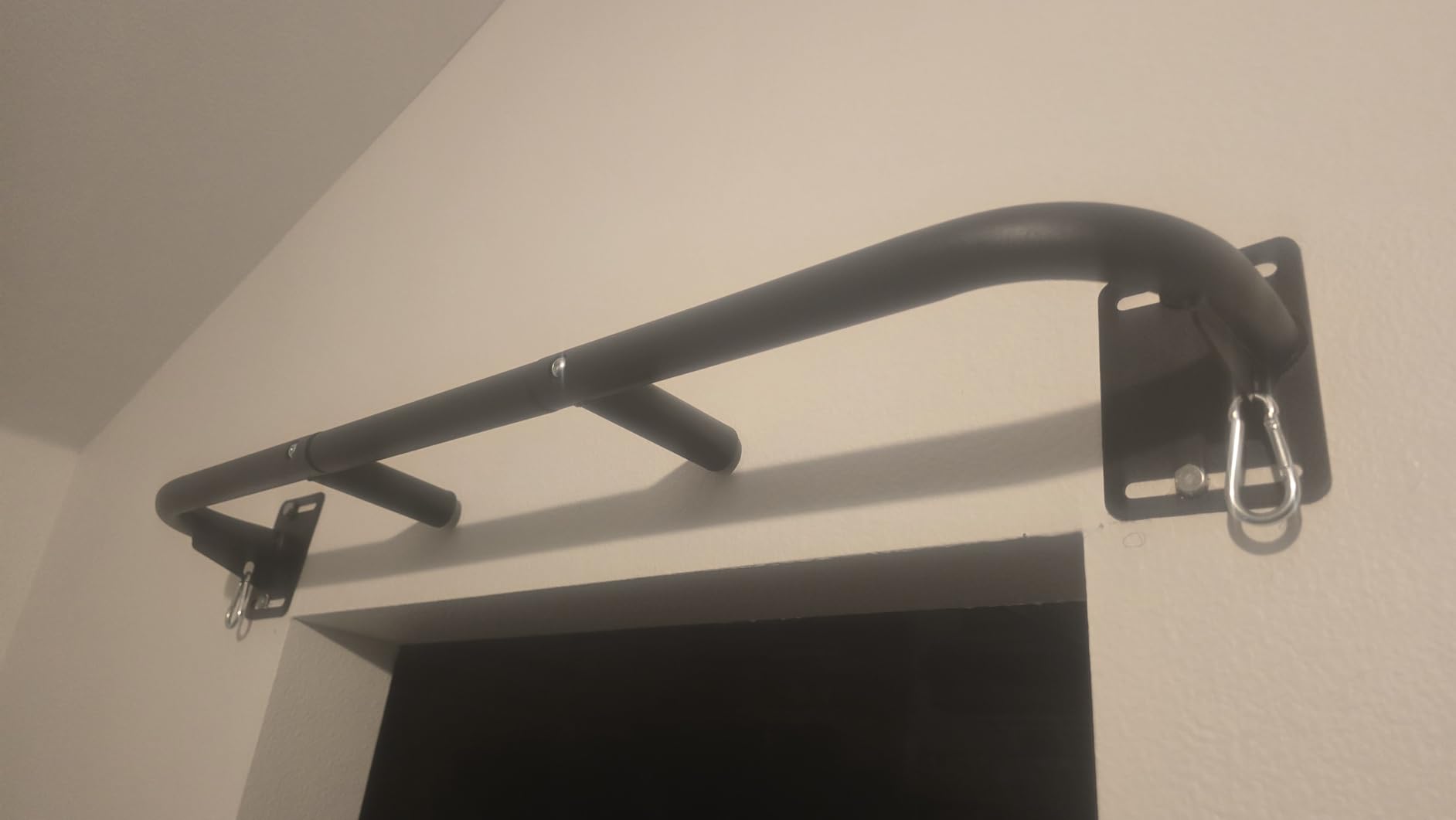 Fitarc Joist Mount Pull Up Bar, Wall Chin Up Bar Ceiling Mount for Beams, Heavy Duty Steel Construction, Home Gym Equipment -Patent Pending Customer Review Fitarc Joist Mount Pull Up Bar, Wall Chin Up Bar Ceiling Mount for Beams, Heavy Duty Steel Construction, Home Gym Equipment -Patent Pending - Customer Photo 2