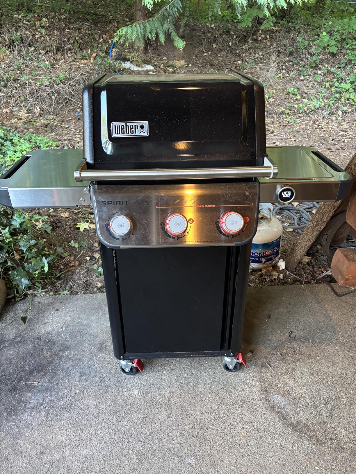 Weber Spirit E-325 Liquid Propane Gas Grill for Outdoor Cooking and BBQ, 3 Boost Burners, Black - Customer Photo 3