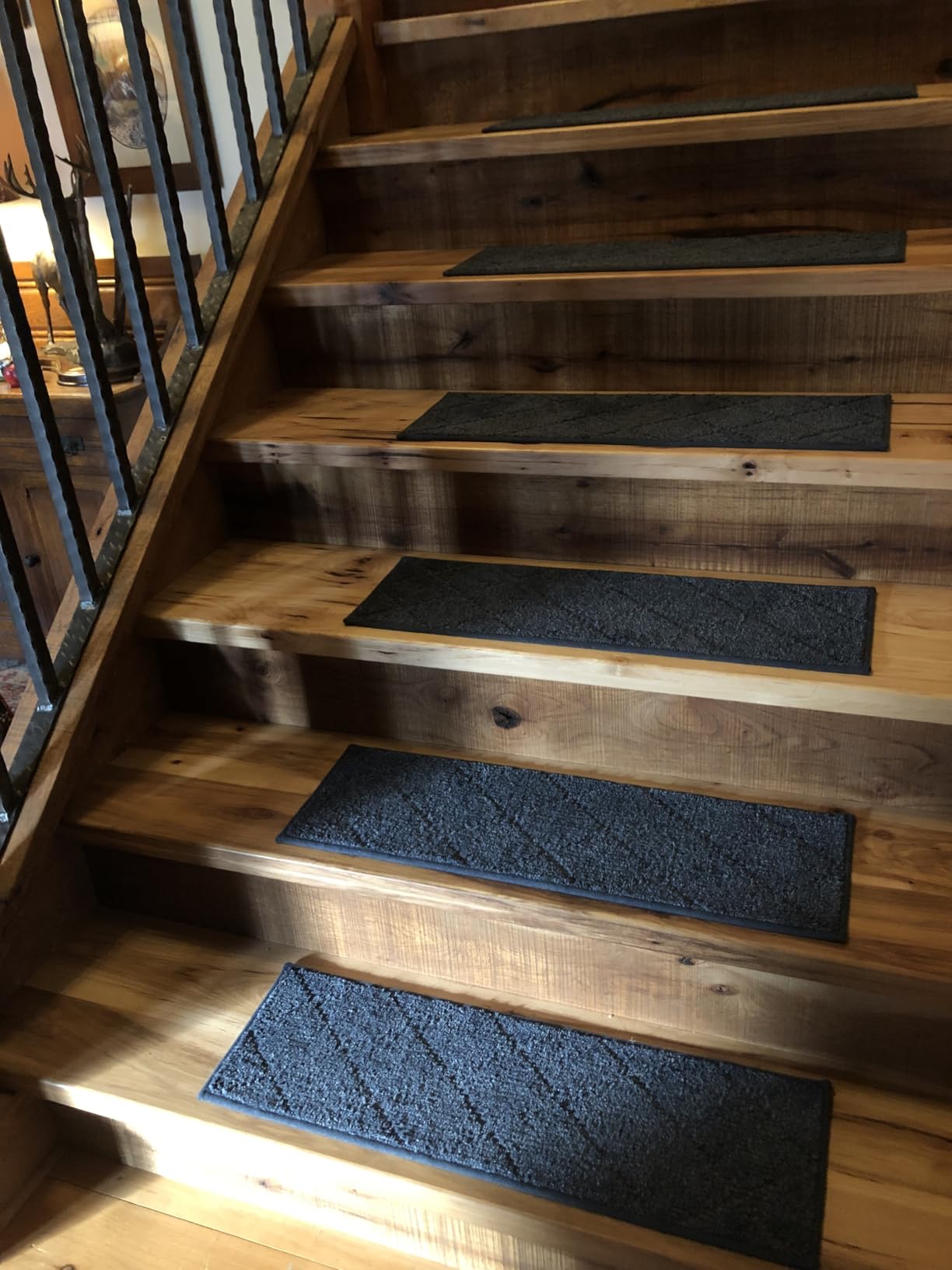 COSY HOMEER-Stair-Treads-for-Wooden-Steps Washable Indoor Stair Treads Non Slip 8 COSY HOMEER-Stair-Treads-for-Wooden-Steps Washable Indoor Stair Treads Non Slip 8