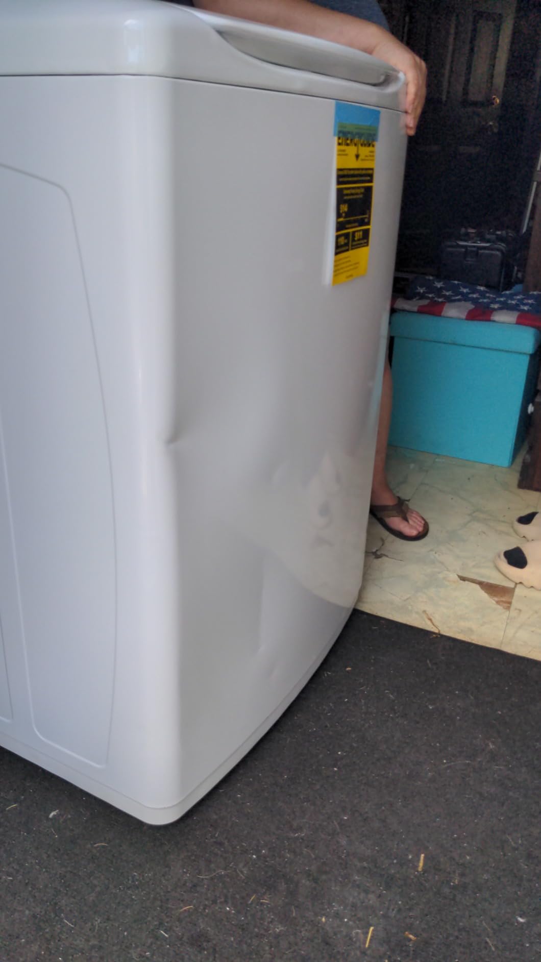 Frigidaire 4.4 cubic foot top load washer with MaxFill Customer Review Frigidaire 4.4 cubic foot top load washer with MaxFill - Customer Photo 2