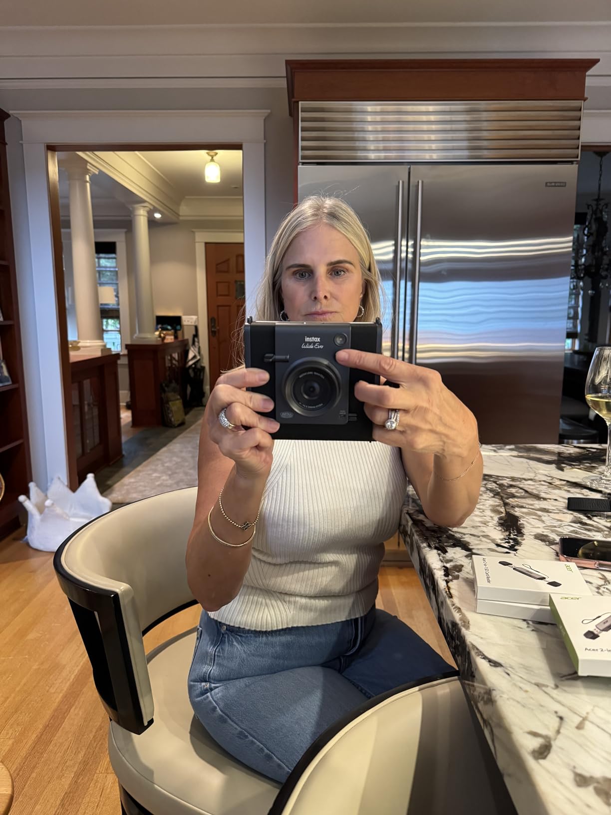 INSTAX Wide Evo Hybrid Instant Film Camera Customer Review INSTAX Wide Evo Hybrid Instant Film Camera - Customer Photo 2