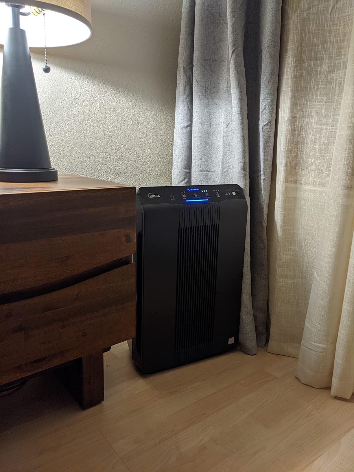 WINIX 5520 Air Purifier for Home Large Room Up to 1882 Ft² in 1 Hr With Air Quality Monitor, True HEPA, High Deodorization Carbon Filter and Auto Mode, Captures Pet Allergies, Smoke, Dust. Customer Review WINIX 5520 Air Purifier for Home Large Room Up to 1882 Ft² in 1 Hr With Air Quality Monitor, True HEPA, High Deodorization Carbon Filter and Auto Mode, Captures Pet Allergies, Smoke, Dust. - Customer Photo 2
