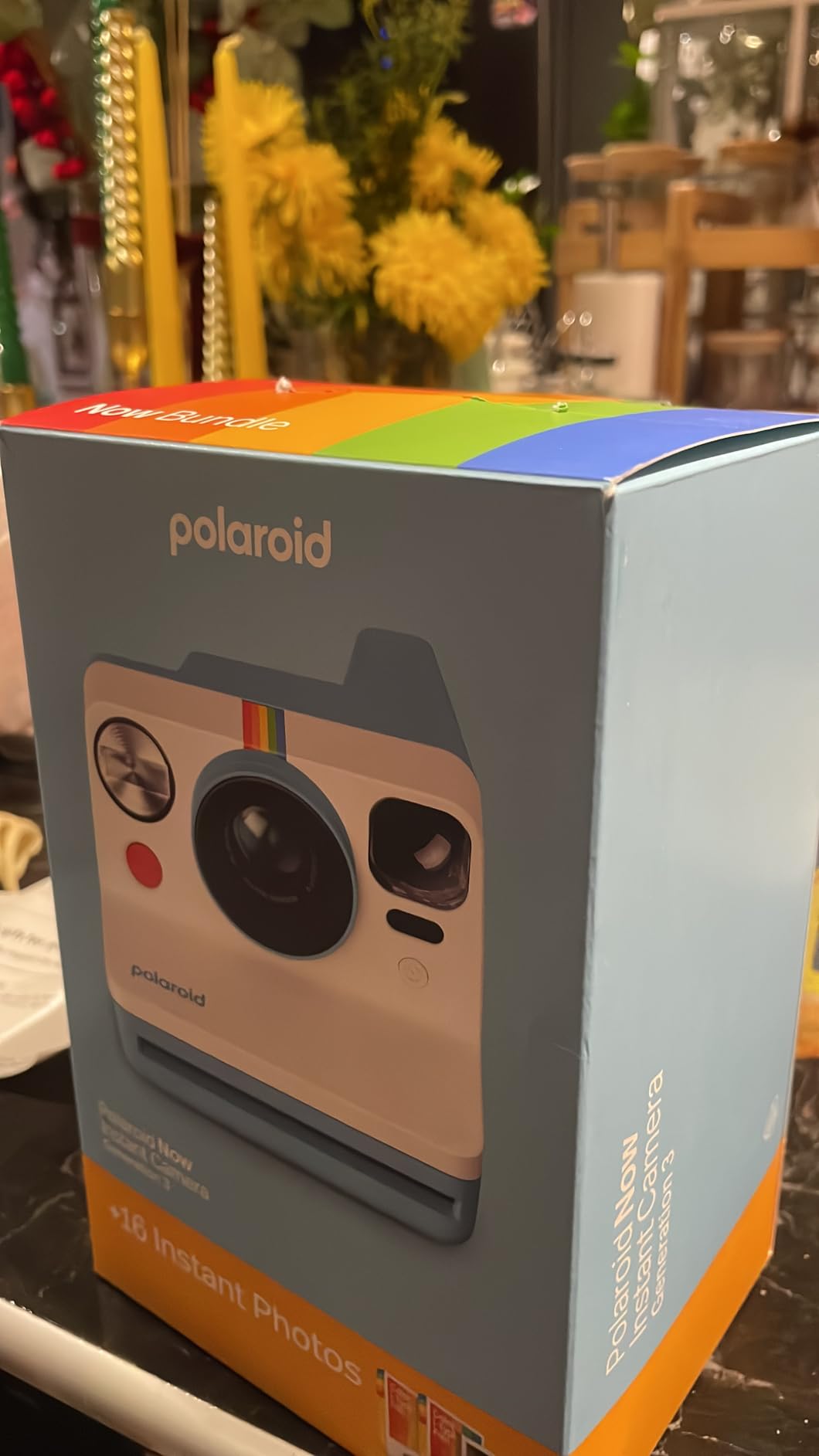 Polaroid Now 3rd Generation I-Type Instant Camera + Film Bundle - Now Black Customer Review Polaroid Now 3rd Generation I-Type Instant Camera + Film Bundle - Now Black - Customer Photo 1