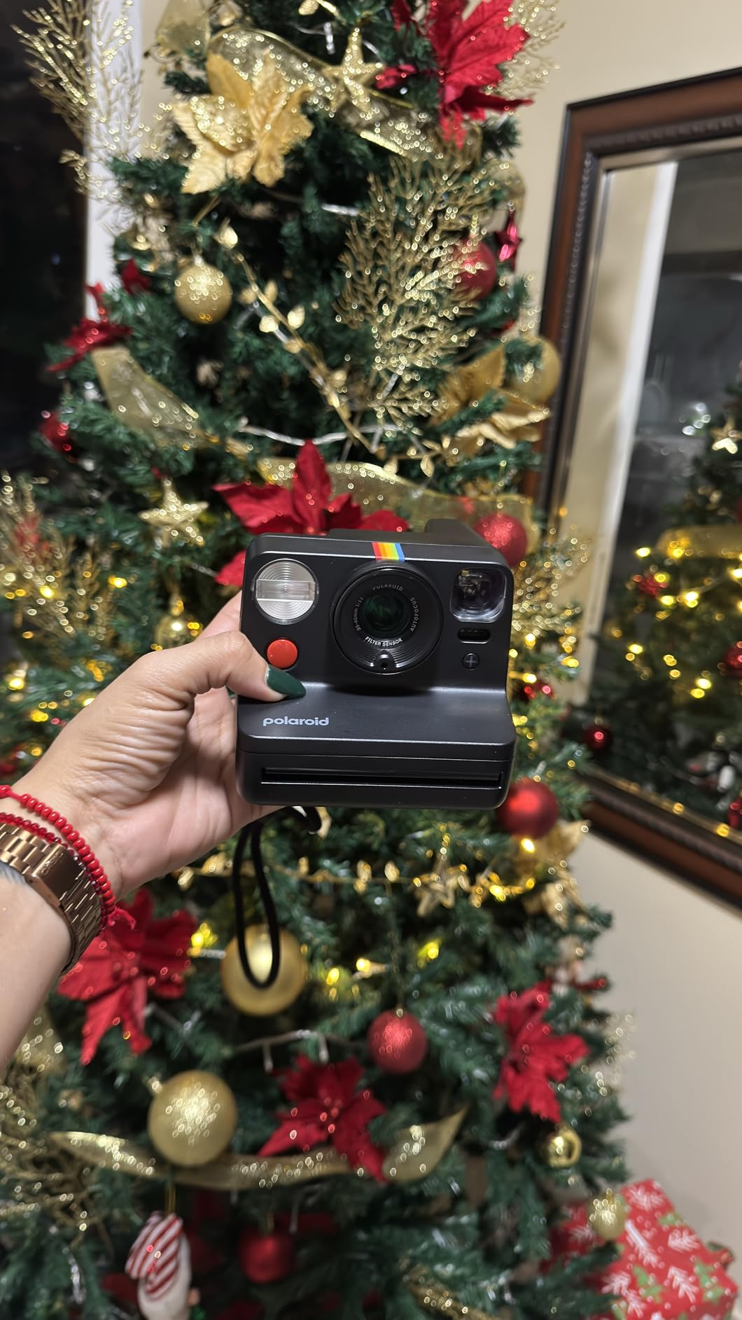 Polaroid Now+ 3rd Generation I-Type Instant Camera + Film Bundle - Now+ Bluetooth App Controlled Black Camera + 16 Color Photos (6562) Customer Review Polaroid Now+ 3rd Generation I-Type Instant Camera + Film Bundle - Now+ Bluetooth App Controlled Black Camera + 16 Color Photos (6562) - Customer Photo 1