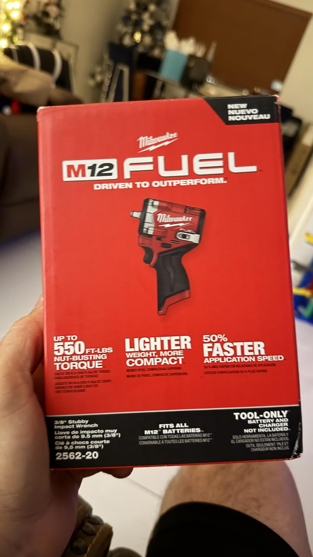 Milwaukee Electric - M12 FUELTRADE Stubby 3/8 Impact Wrench Customer Review Milwaukee Electric - M12 FUELTRADE Stubby 3/8 Impact Wrench - Customer Photo 1