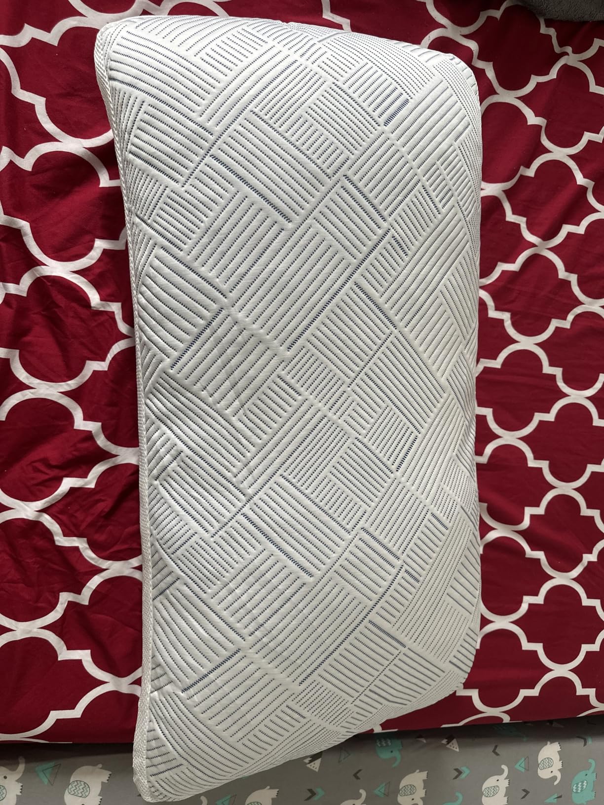 Lyralith Shredded Memory Foam Cooling Soft Bamboo Viscose Pillows Queen Size Set of 2, Adjustable Hypoallergenic Hotel Quality Bed Pillows for Side, Stomach or Back Sleeper, Oeko-TEX Certified Customer Review Lyralith Shredded Memory Foam Cooling Soft Bamboo Viscose Pillows Queen Size Set of 2, Adjustable Hypoallergenic Hotel Quality Bed Pillows for Side, Stomach or Back Sleeper, Oeko-TEX Certified - Customer Photo 3