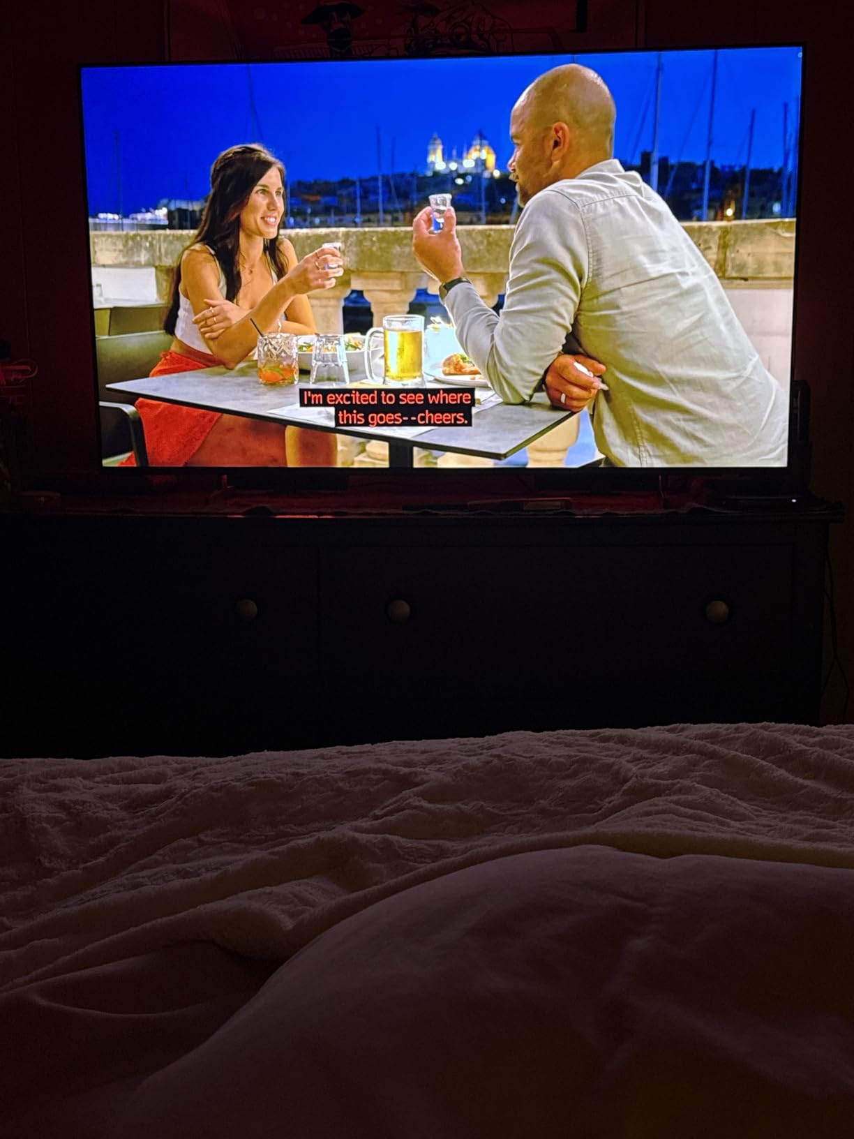 Samsung 55-Inch Class Crystal UHD U8000F 4K Smart TV (2025 Model) Endless Free Content, Crystal Processor 4K, MetalStream Design, Knox Security, Compatible with Alexa customer photo 1
