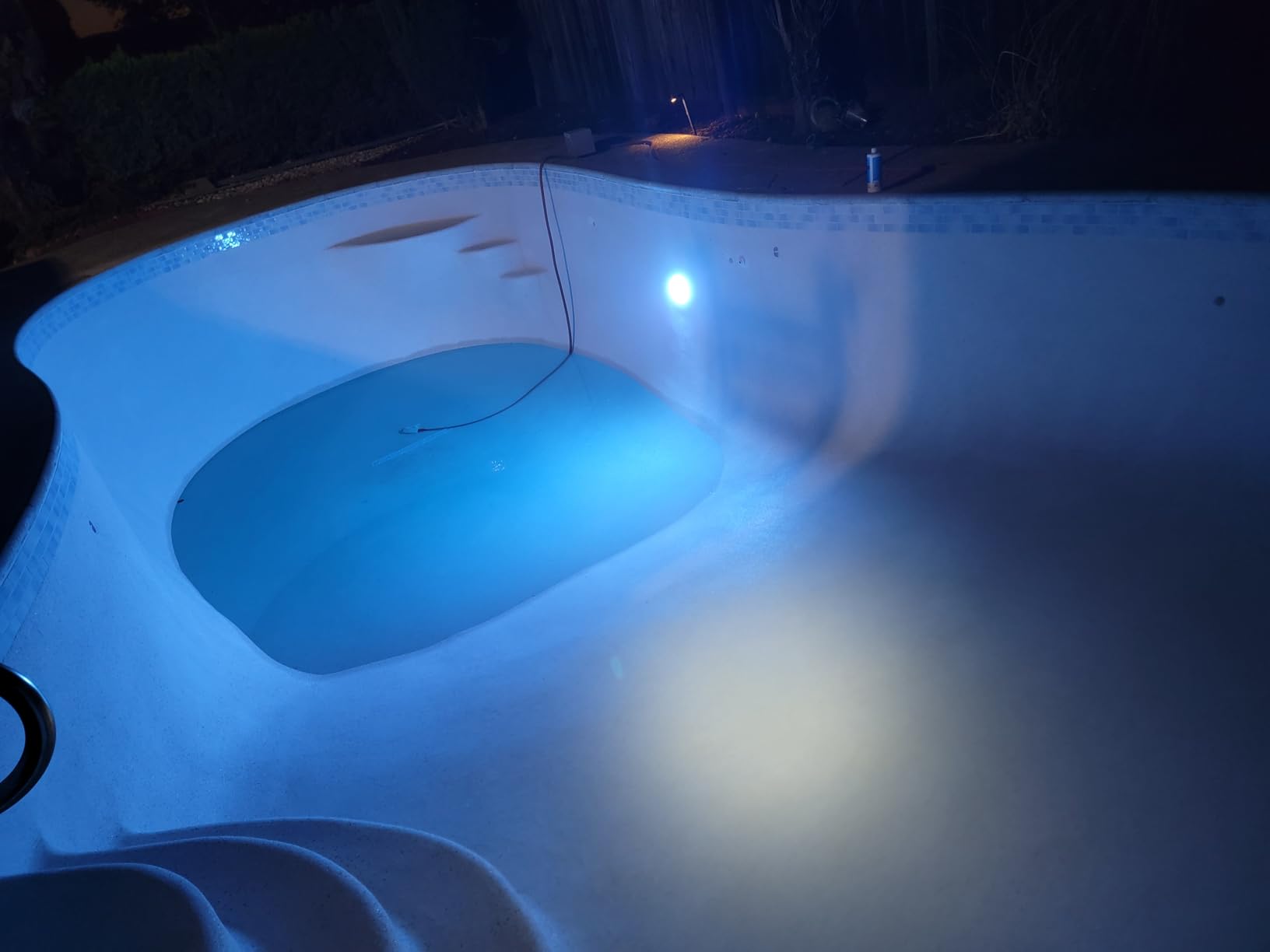 Smart LED Pool Lights for Inground Pool, Wall Mounted, 54W 12V, 10 Inch, 50FT Cord, Remote & App Control, Underwater Swimming Pool Light Fixture for Large Wet Niches customer photo 2
