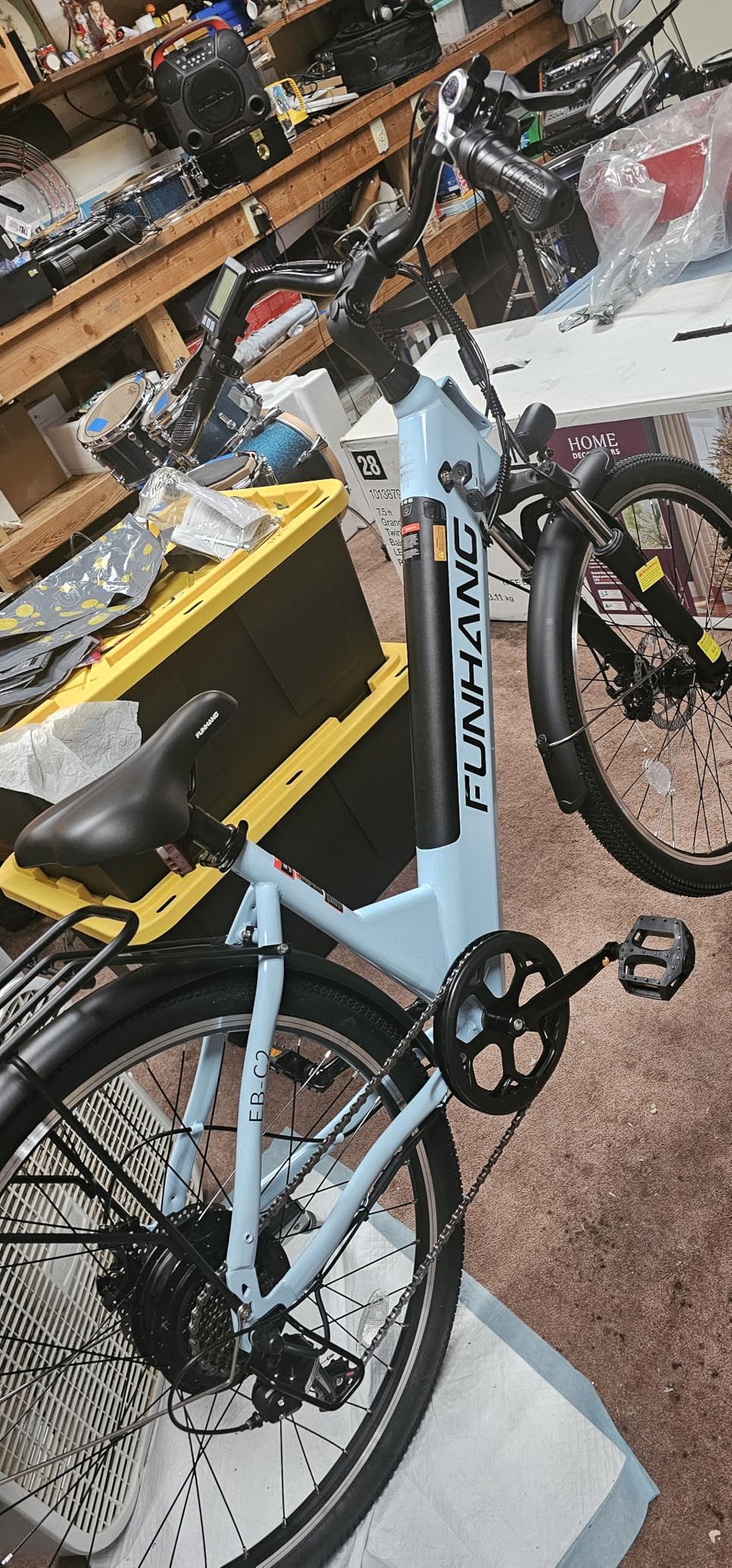 Funhang Electric Bike for Adults, 1000W Peak Ebike, 50Miles 21.7MPH Step Thru Electric Bicycle, 26 Funhang Electric Bike for Adults, 1000W Peak Ebike, 50Miles 21.7MPH Step Thru Electric Bicycle, 26