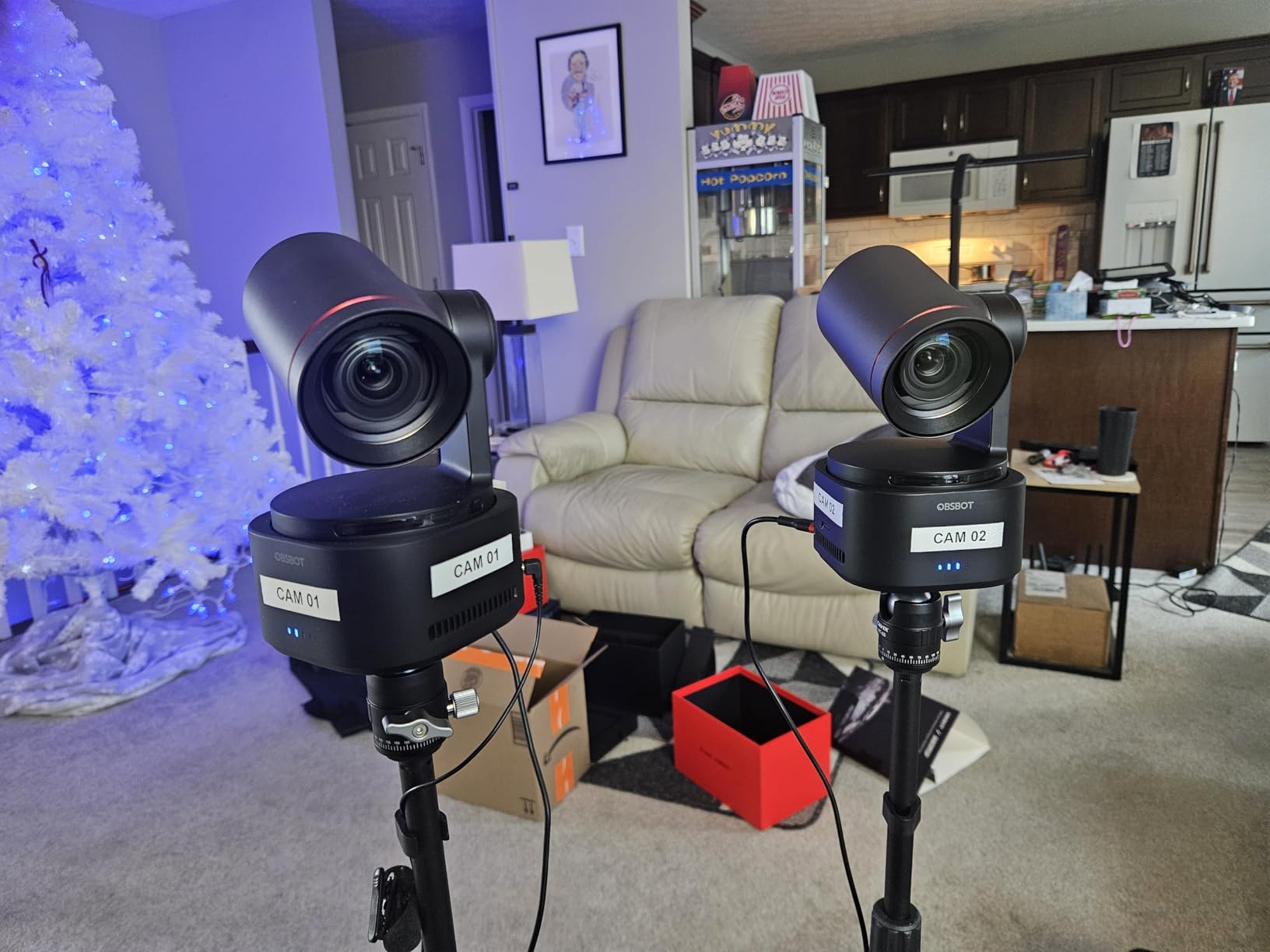 OBSBOT Tail 2 PTZR NDI Camera 4K@60FPS, Pro AI Tracking, SDI/HDMI/IP/USB 3.0 Output Customer Review OBSBOT Tail 2 PTZR NDI Camera 4K@60FPS, Pro AI Tracking, SDI/HDMI/IP/USB 3.0 Output - Customer Photo 1