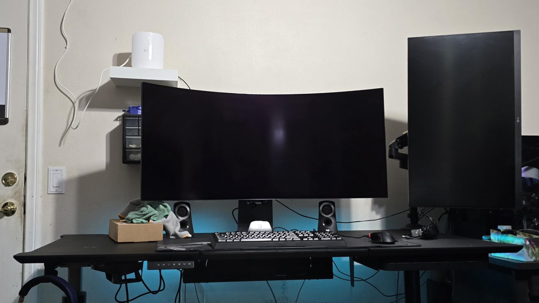 LG 45GX950A-B 45-inch Ultragear 5K2K WUHD (5120 x 2160) OLED Curved Gaming Monitor, Dual-Mode, 165Hz, 0.03ms, NVIDIA G-Sync, AMD FreeSync Premium Pro, HDR True Black 400, USB Type-C 90W, DP2.1 customer photo 1