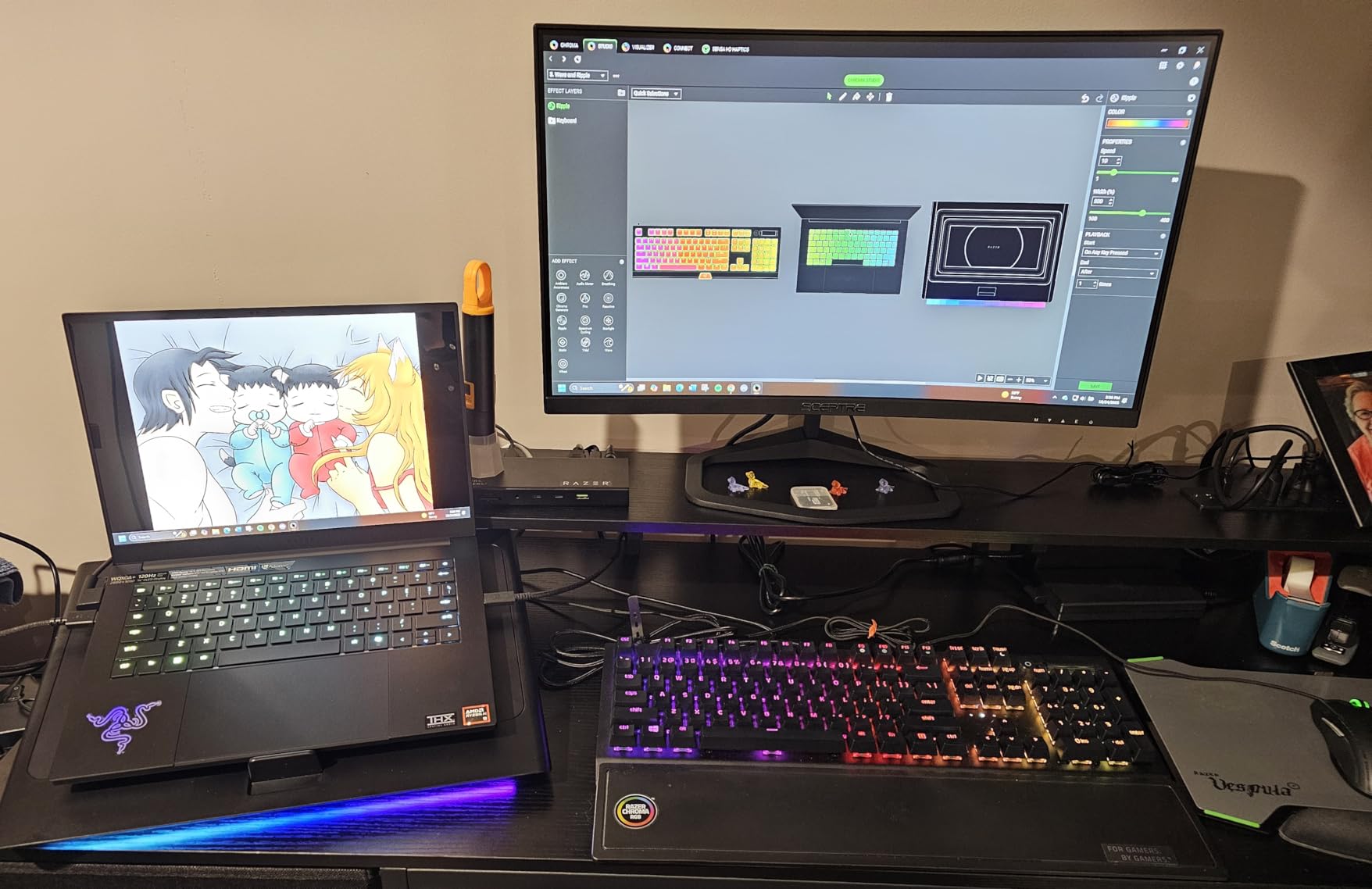 Razer Blade 14 (2025) Gaming Laptop: NVIDIA GeForce RTX 5070 - AMD Ryzen AI 9 365 CPU - 3K 120Hz OLED Display - 32GB LPDDR5X RAM - 1TB SSD - Thin & Lightweight - Chroma RGB - Windows - Black Customer Review Razer Blade 14 (2025) Gaming Laptop: NVIDIA GeForce RTX 5070 - AMD Ryzen AI 9 365 CPU - 3K 120Hz OLED Display - 32GB LPDDR5X RAM - 1TB SSD - Thin & Lightweight - Chroma RGB - Windows - Black - Customer Photo 1