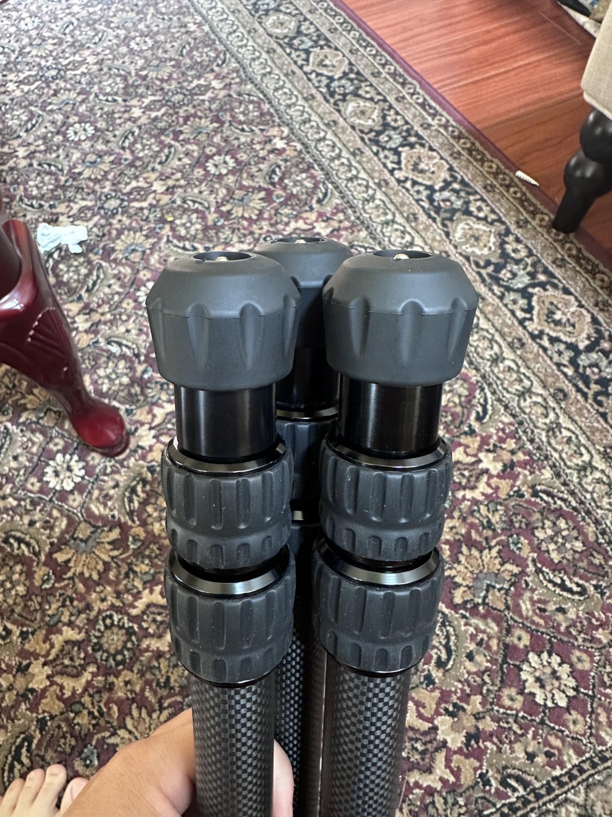 Fanaue Carbon Fiber Tripod HT-2830-30 for Hunting -Ultra-Durable, Lightweight with Arca Swiss Quick-Release Mount, for Wildlife Photography &Outdoor Adventures, Professional GradeHunting Gear Customer Review Fanaue Carbon Fiber Tripod HT-2830-30 for Hunting -Ultra-Durable, Lightweight with Arca Swiss Quick-Release Mount, for Wildlife Photography &Outdoor Adventures, Professional GradeHunting Gear - Customer Photo 2