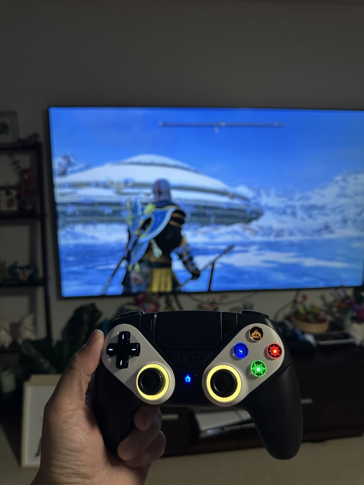 Gamrombo LED Wireless Controller for PS5 customer photo 1