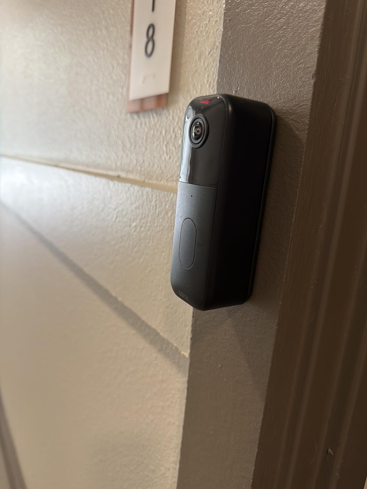 All-new Blink Video Doorbell + Outdoor 4 - Wireless smart security cameras, head-to-toe HD view, two-year battery life. Sync Module Core included - 1 camera system + Video Doorbell customer photo 1