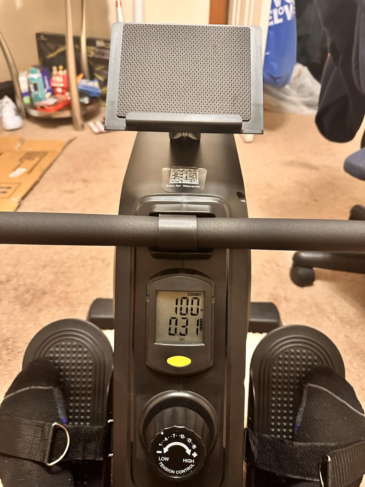 Rowing Machine for Home, 350 LB Capacity, 16-Level Silent Resistance Customer Review Rowing Machine for Home, 350 LB Capacity, 16-Level Silent Resistance - Customer Photo 2