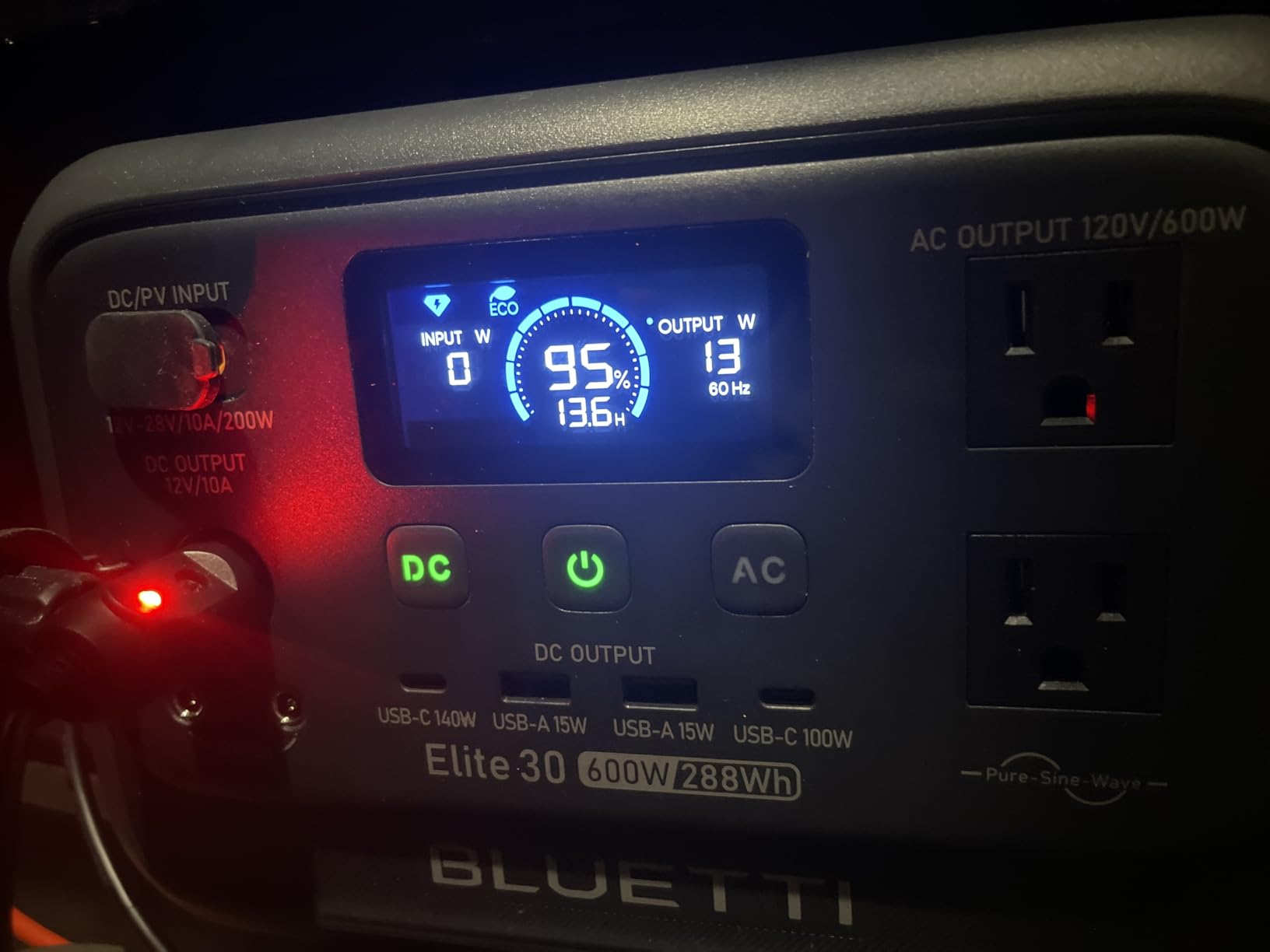 BLUETTI Elite 30 V2 Portable Power Station, 288Wh Solar Generator, 600W AC Outlets (Power Lifting 1500W), Fast Charging LiFePO4 Battery Backup for Camping, Road Trip, Outage (Solar Panel Optional) Customer Review BLUETTI Elite 30 V2 Portable Power Station, 288Wh Solar Generator, 600W AC Outlets (Power Lifting 1500W), Fast Charging LiFePO4 Battery Backup for Camping, Road Trip, Outage (Solar Panel Optional) - Customer Photo 2
