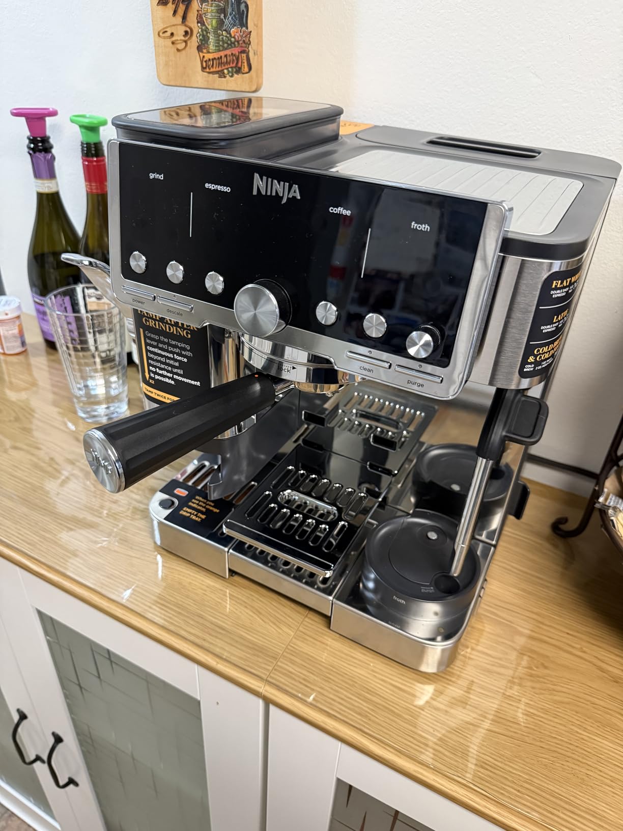 Ninja Luxe Café Pro Series, Espresso Machine, Drip Coffee, Cold Brew, Hot Water Customer Review Ninja Luxe Café Pro Series, Espresso Machine, Drip Coffee, Cold Brew, Hot Water - Customer Photo 1