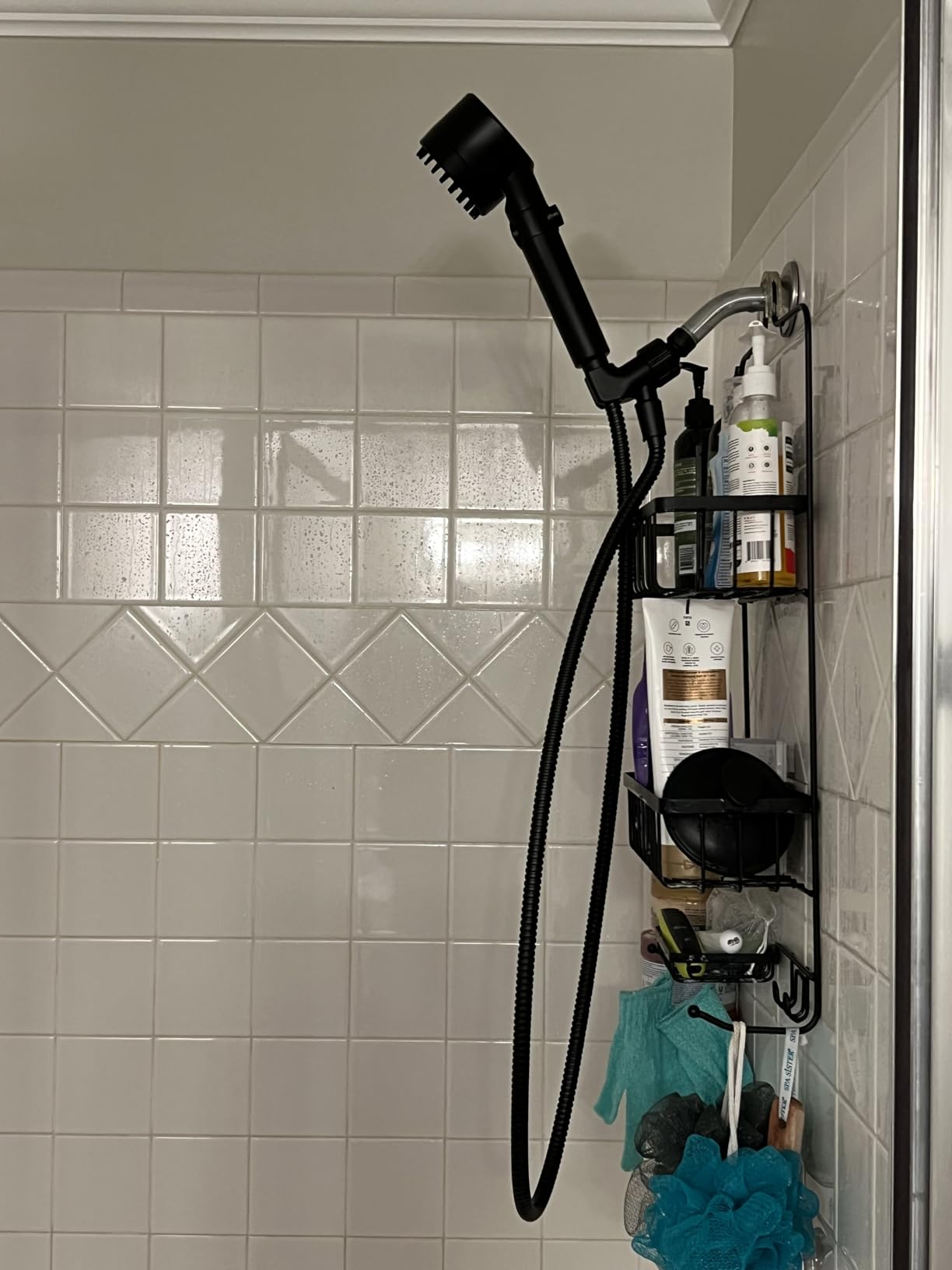 FEELSO Filtered Shower Head with Handheld, High Pressure 4 Spray Showerhead with Filters & Upgraded Anti-clog Nozzles for Hard Water -Remove Chlorine, Reduce Dry Itchy Skin -ON/OFF Switch for Pet Bath Customer Review FEELSO Filtered Shower Head with Handheld, High Pressure 4 Spray Showerhead with Filters & Upgraded Anti-clog Nozzles for Hard Water -Remove Chlorine, Reduce Dry Itchy Skin -ON/OFF Switch for Pet Bath - Customer Photo 1
