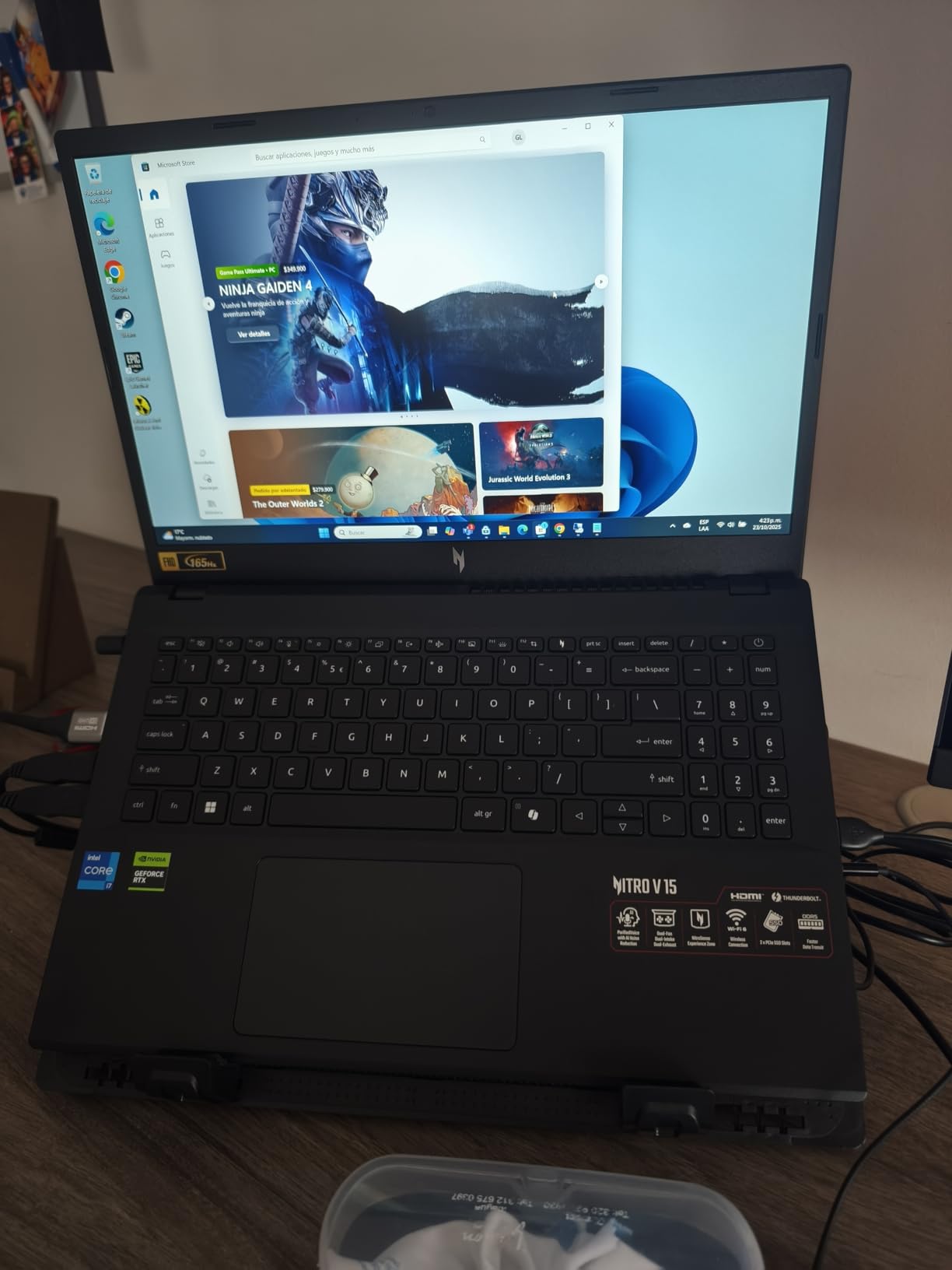 acer Nitro V Gaming Laptop | Intel Core i7-13620H Processor | NVIDIA GeForce RTX 4050 Laptop GPU | 15.6