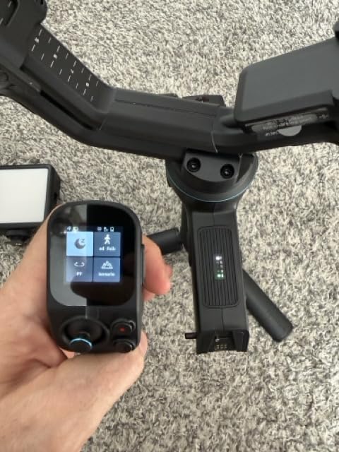 FeiyuTech SCORP 3 KIT Gimbal Stabilizer for DSLR and Mirrorless Camera,Built-in AI Tracking,Detachable Handle,3-Axis Gimbal for Sony/Canon/Nikon/Fujifilm, Max 7.721lbs,Touch Screen with Case Customer Review FeiyuTech SCORP 3 KIT Gimbal Stabilizer for DSLR and Mirrorless Camera,Built-in AI Tracking,Detachable Handle,3-Axis Gimbal for Sony/Canon/Nikon/Fujifilm, Max 7.721lbs,Touch Screen with Case - Customer Photo 2