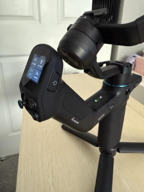 FeiyuTech SCORP Mini-3-Pro Gimbal Stabilizer for Camera Mirrorless/Compact/Action Cameras, Smartphone, 18m AI Tracking, Detachable Remote Handle, 4.4lbs Payload Customer Review FeiyuTech SCORP Mini-3-Pro Gimbal Stabilizer for Camera Mirrorless/Compact/Action Cameras, Smartphone, 18m AI Tracking, Detachable Remote Handle, 4.4lbs Payload - Customer Photo 1
