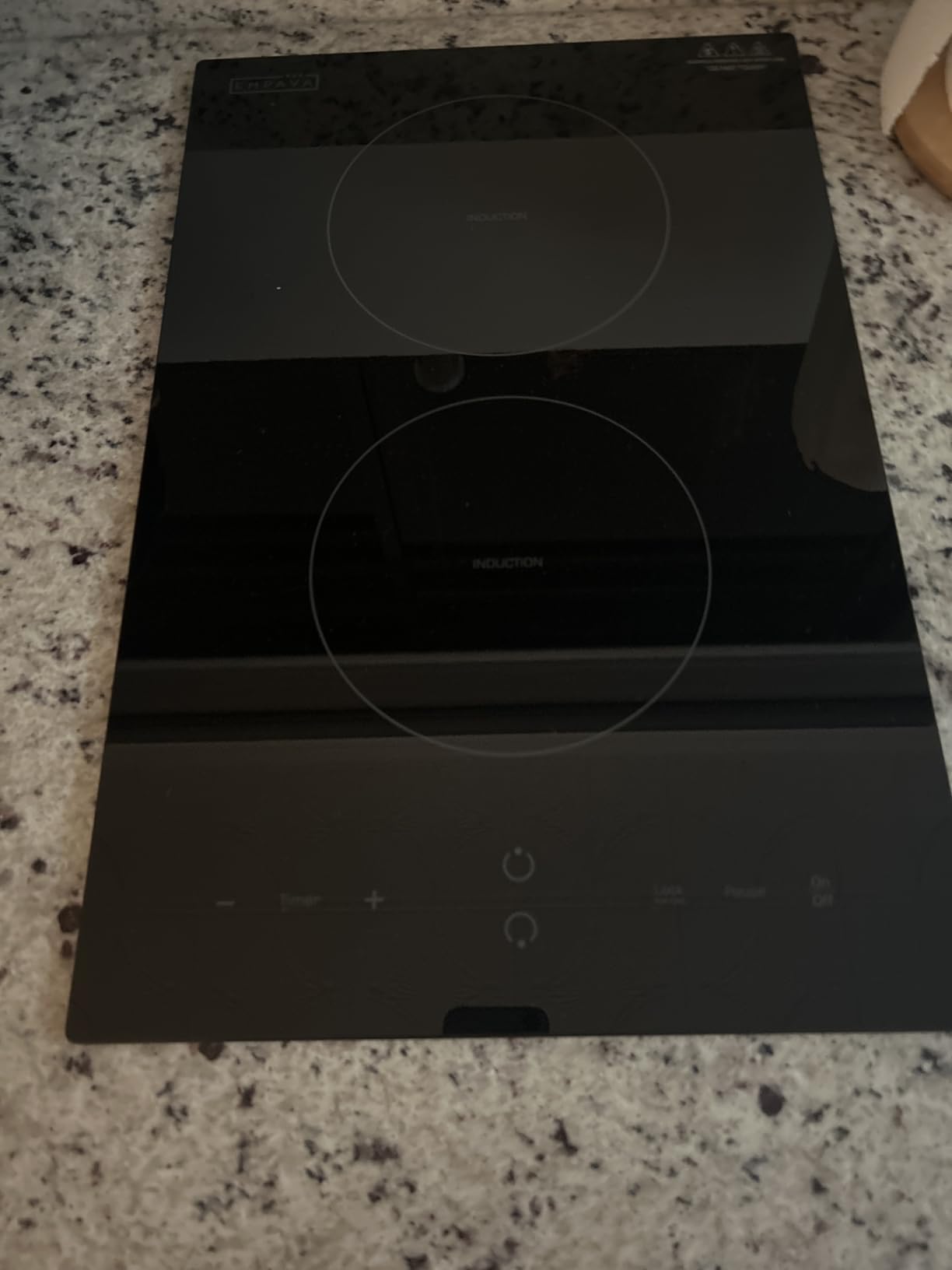 Empava 36 Inch Built-In Electric Induction Cooktop, 5 Zone Smooth Glass Surface, Touch Sensor Panel, Power Boost, Timer Control, Child Lock Feature, Hardwired Kitchen Appliance Customer Review Empava 36 Inch Built-In Electric Induction Cooktop, 5 Zone Smooth Glass Surface, Touch Sensor Panel, Power Boost, Timer Control, Child Lock Feature, Hardwired Kitchen Appliance - Customer Photo 1